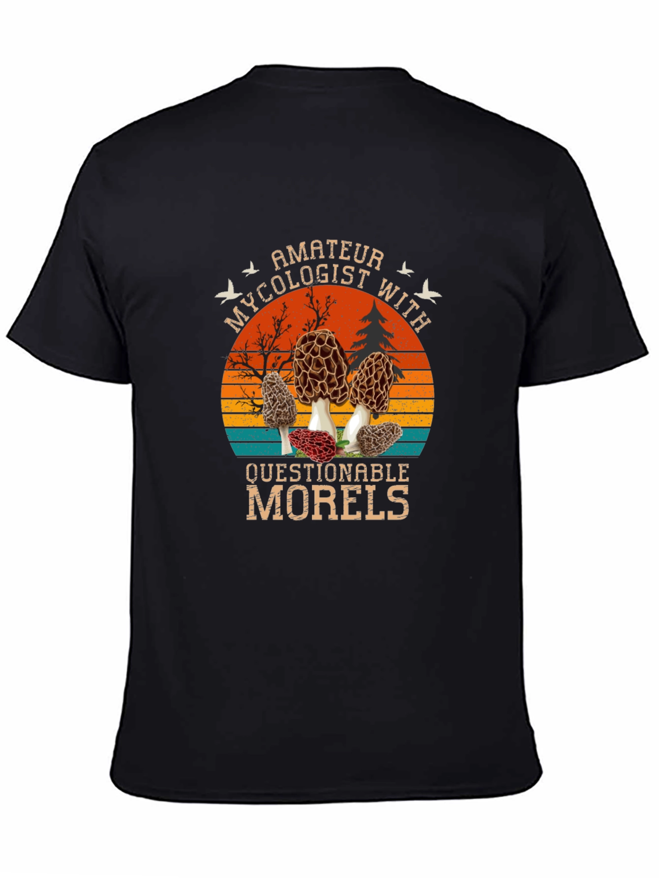Amateur Mycologist Morel Mushroom T-Shirt