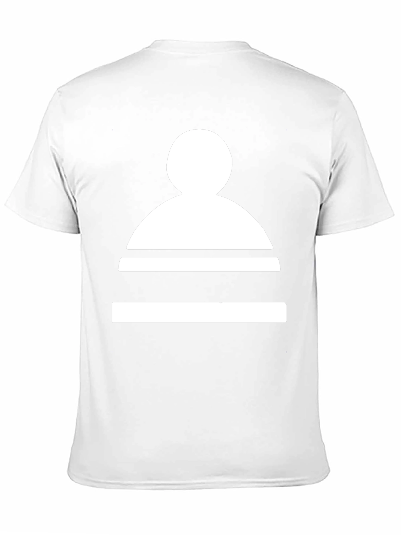 Minimalist Chess Piece Graphic Tee - Black