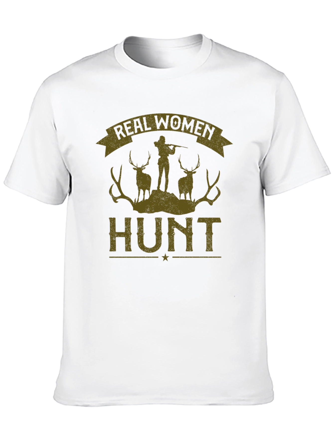 Real Women Hunt Graphic Tee