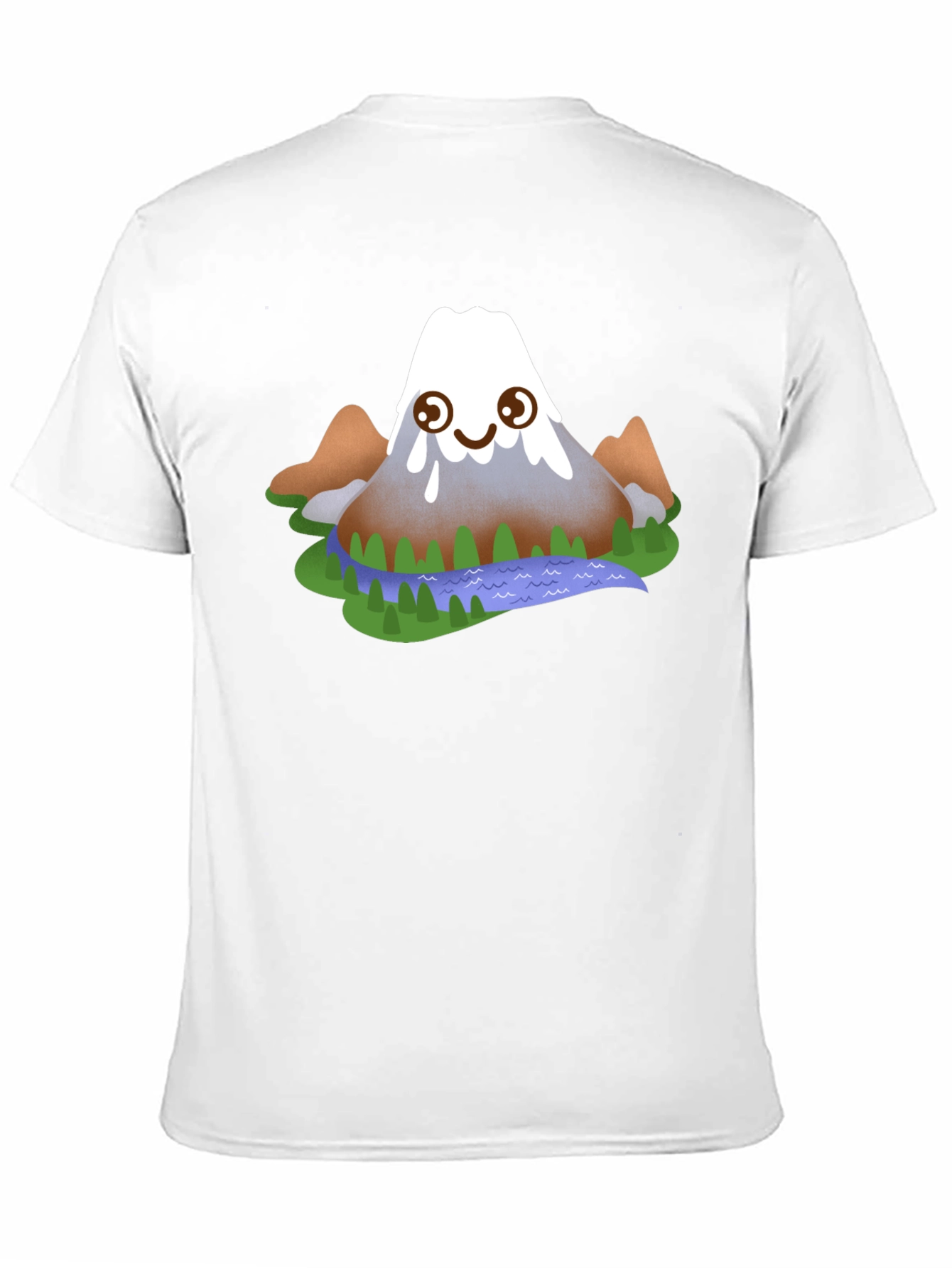 Cartoon Mountain Graphic Tee