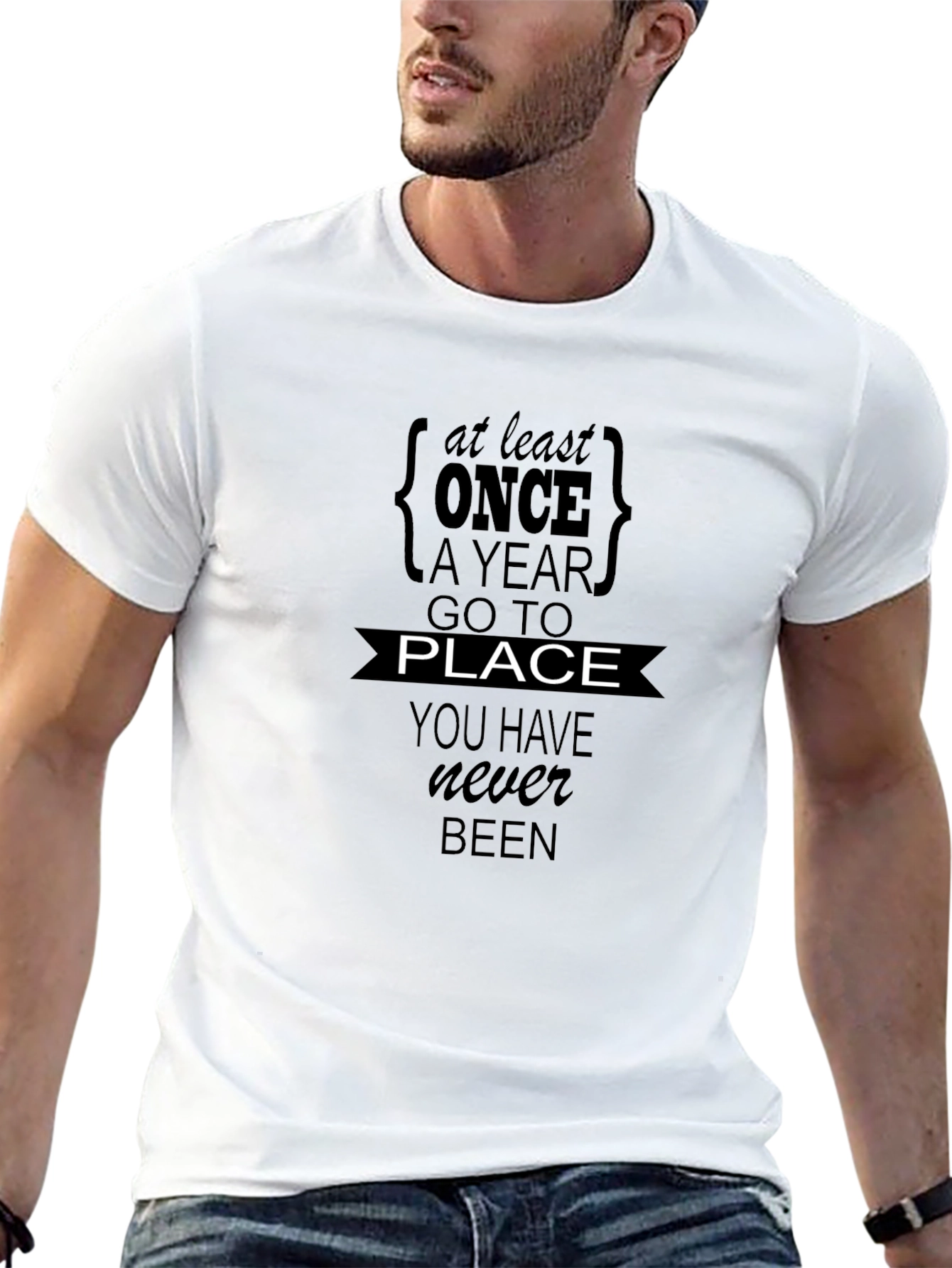 Inspiring Travel T-Shirt: Explore New Places