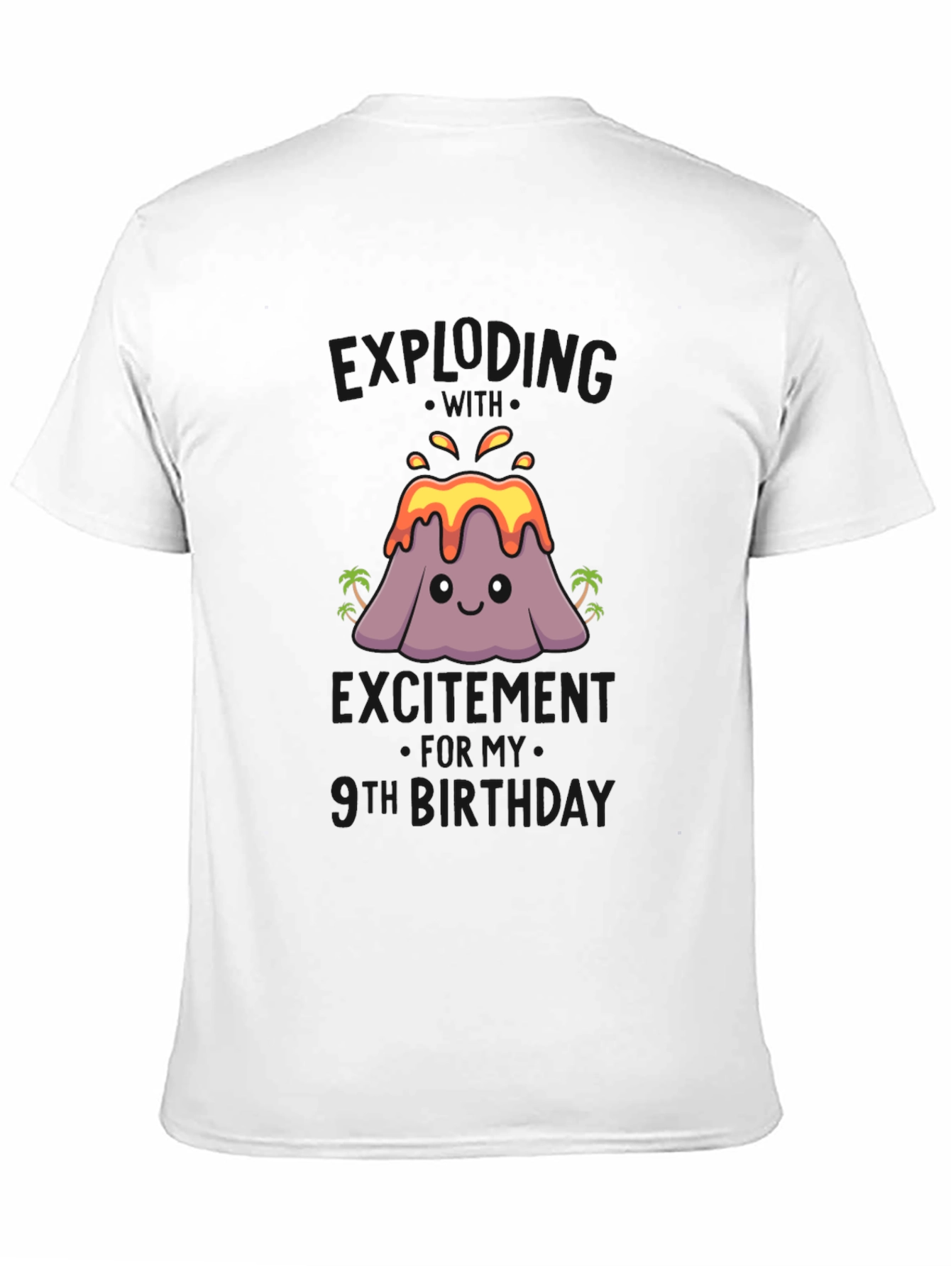 Volcano 9th Birthday T-Shirt