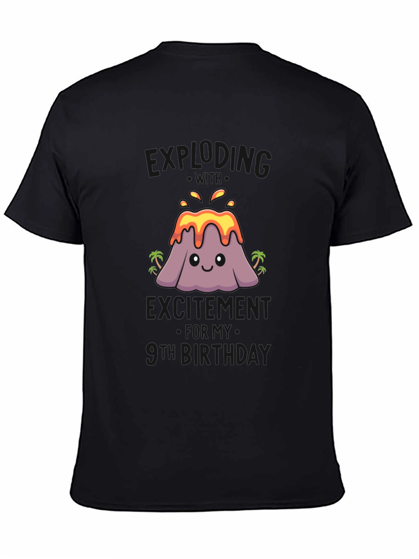 Volcano 9th Birthday T-Shirt