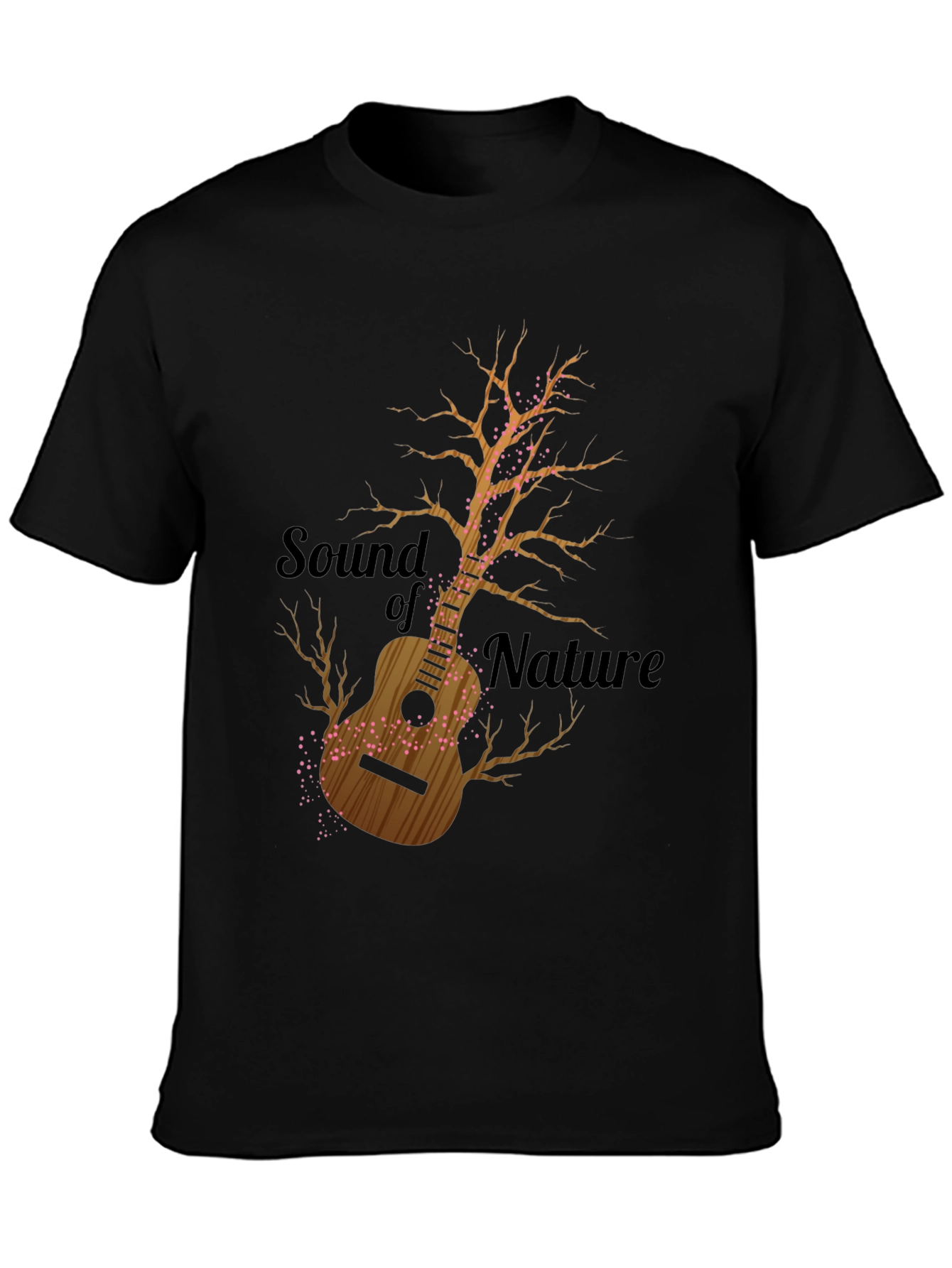 Natures Sound Tee - Guitar Tree Design
