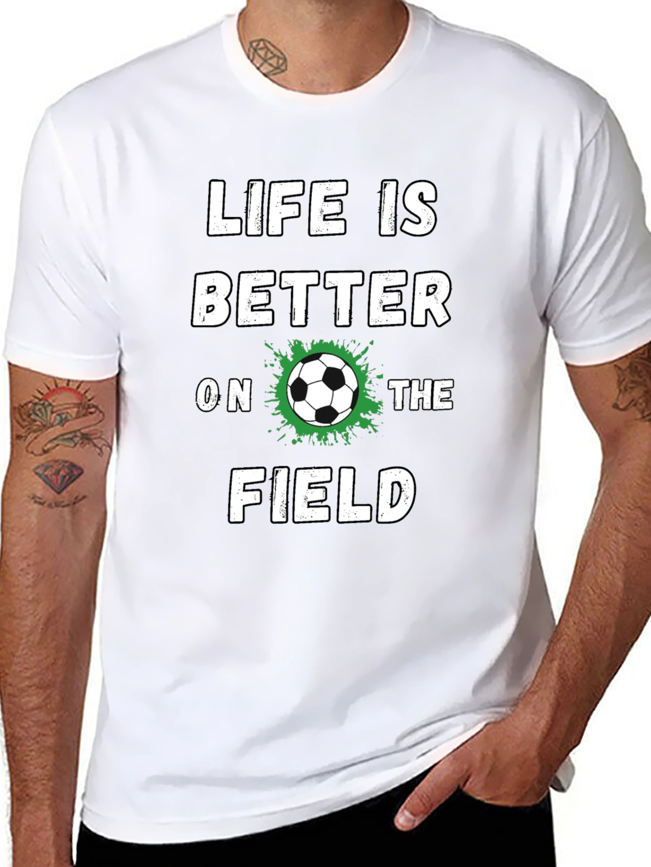 Life is Better on The Field Graphic Tee