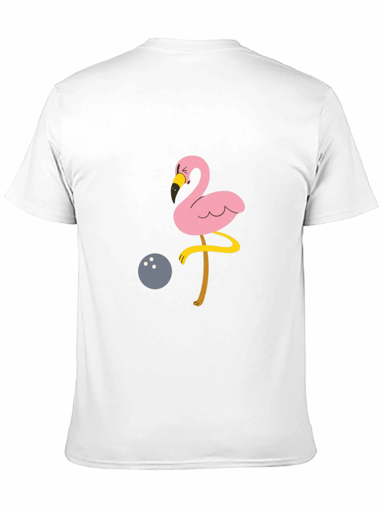 Flamingo Bowling T-Shirt - Fun & Unique Design