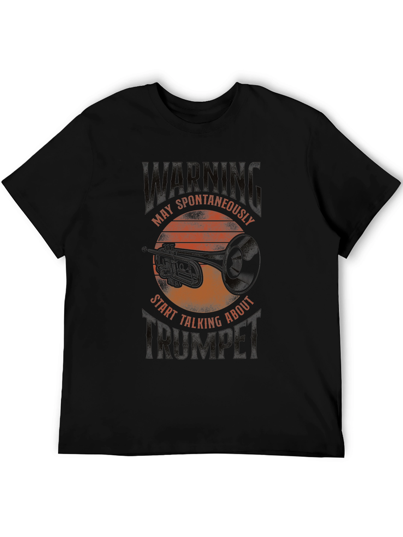 Warning Trumpet Graphic T-Shirt