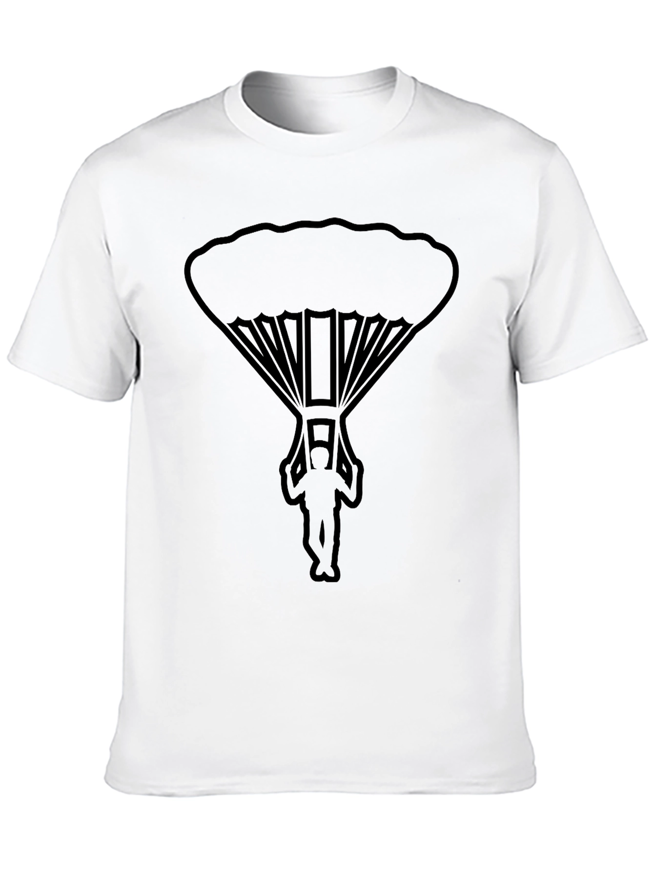 Parachute Graphic Tee - Skydiving Adventure Shirt