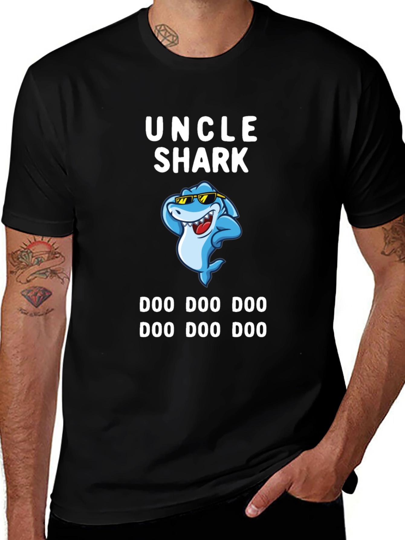 Uncle Shark Doo Doo T-Shirt