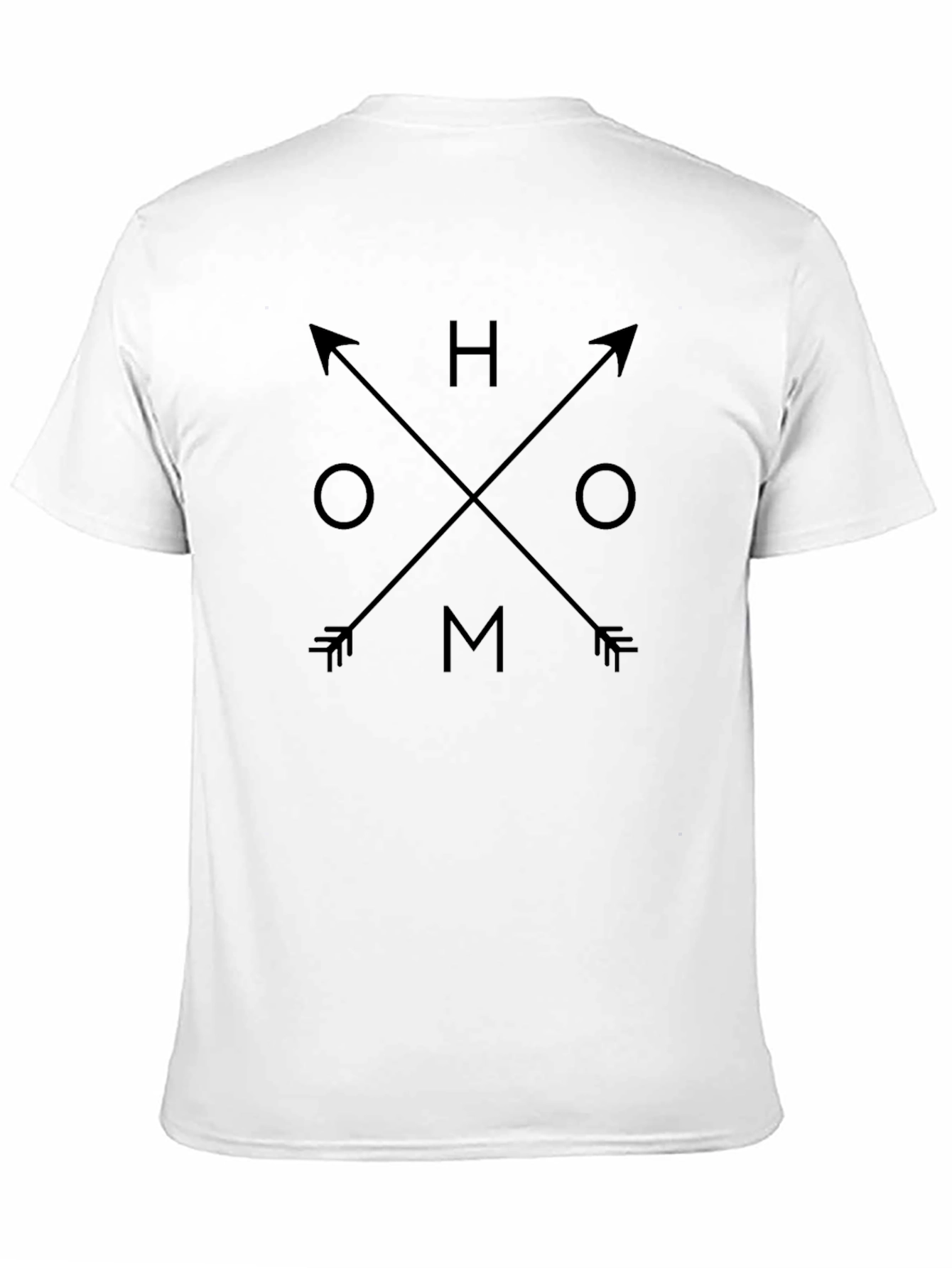 HOM Arrows T-Shirt - Casual Graphic Tee