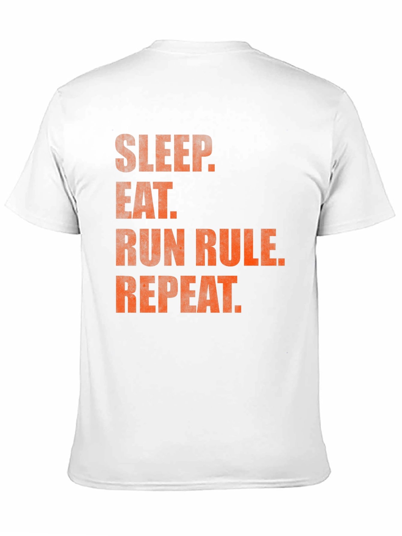 Sleep Eat Run Repeat Black Graphic Tee
