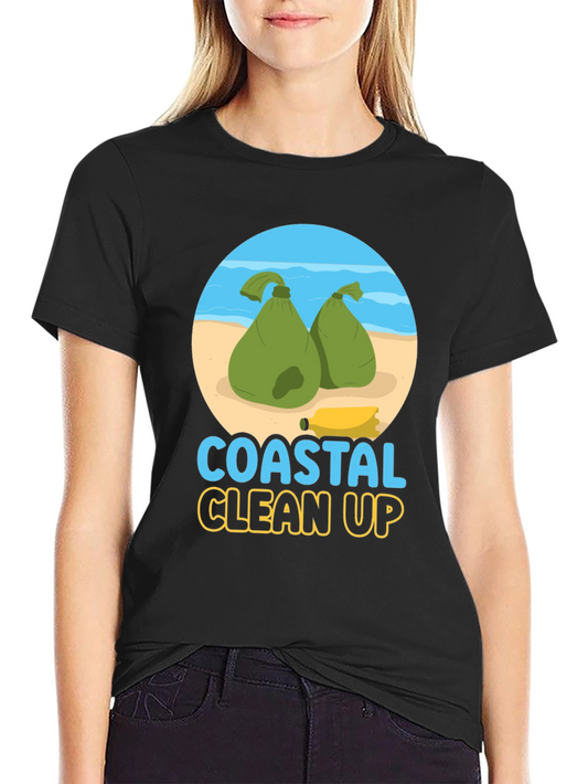 Coastal Clean Up Graphic Tee - Beach Lover