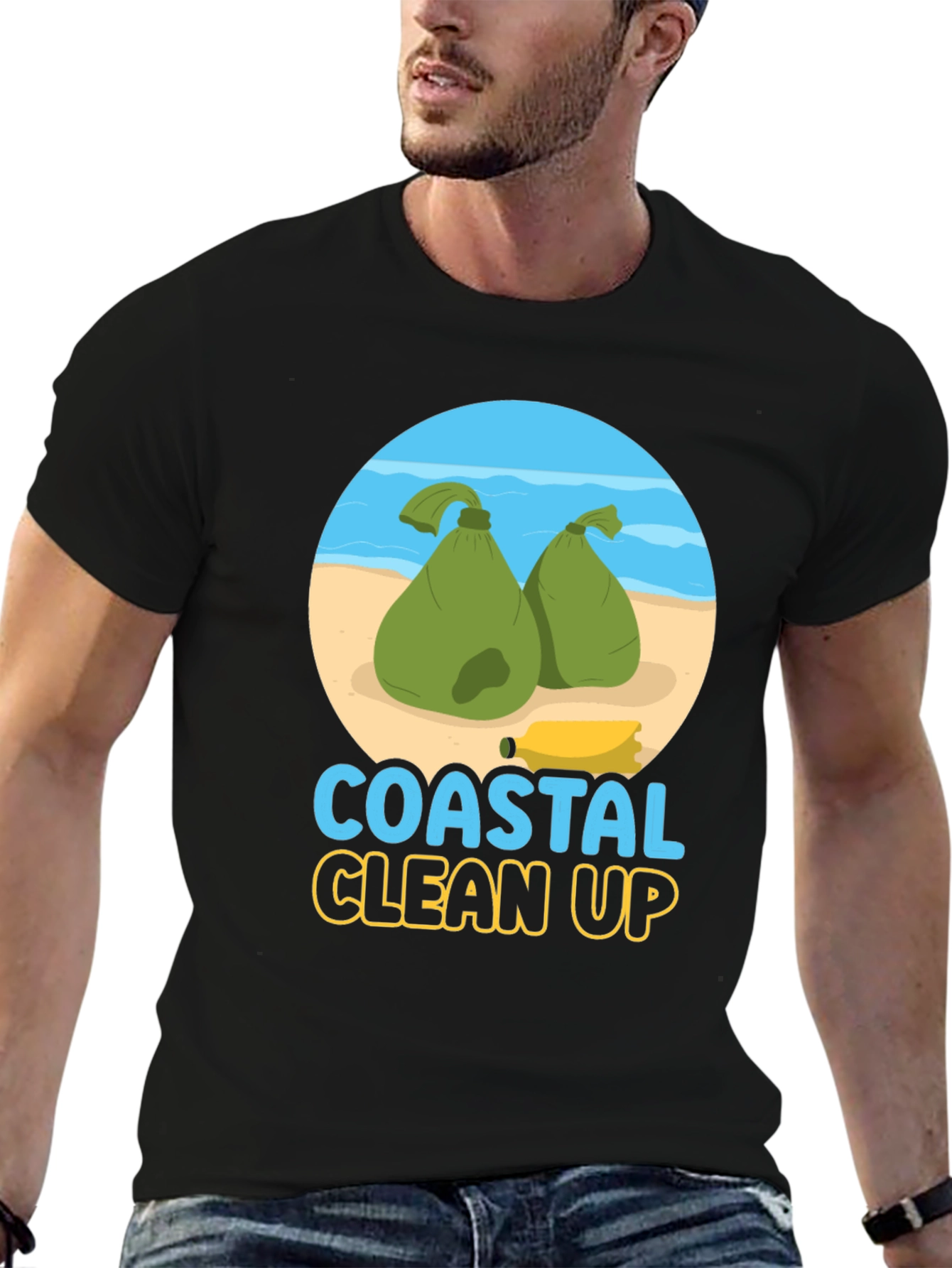 Coastal Clean Up Graphic Tee - Beach Lover