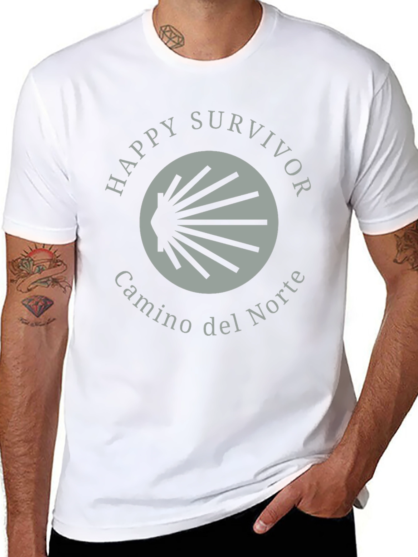 Happy Survivor Camino del Norte T-Shirt