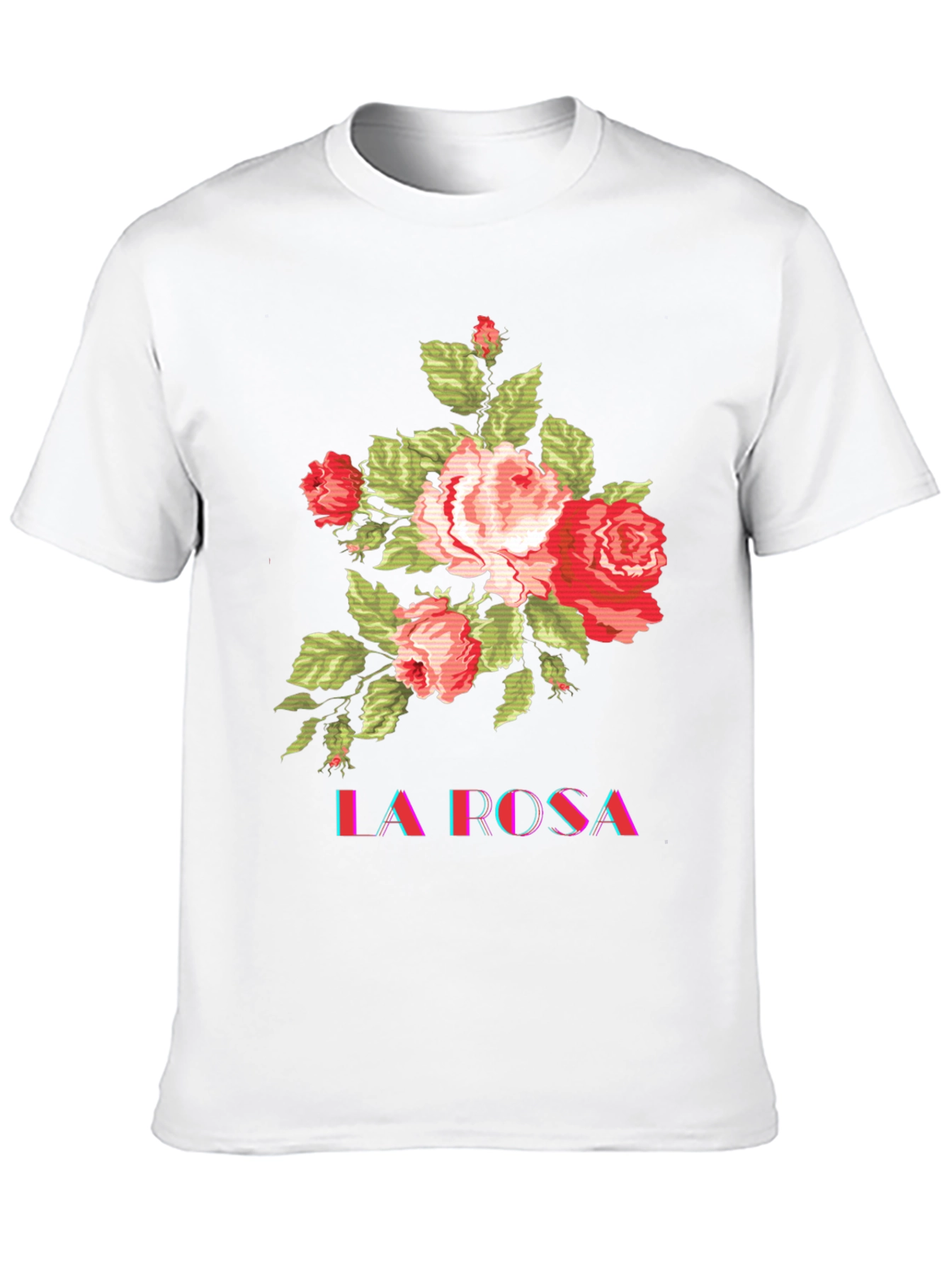 La Rosa Floral Graphic Tee