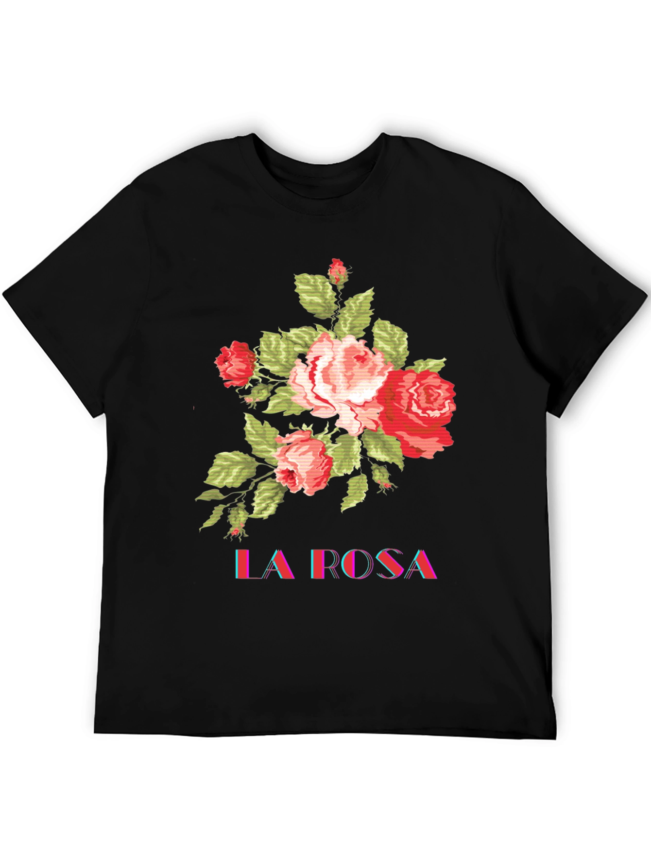 La Rosa Floral Graphic Tee