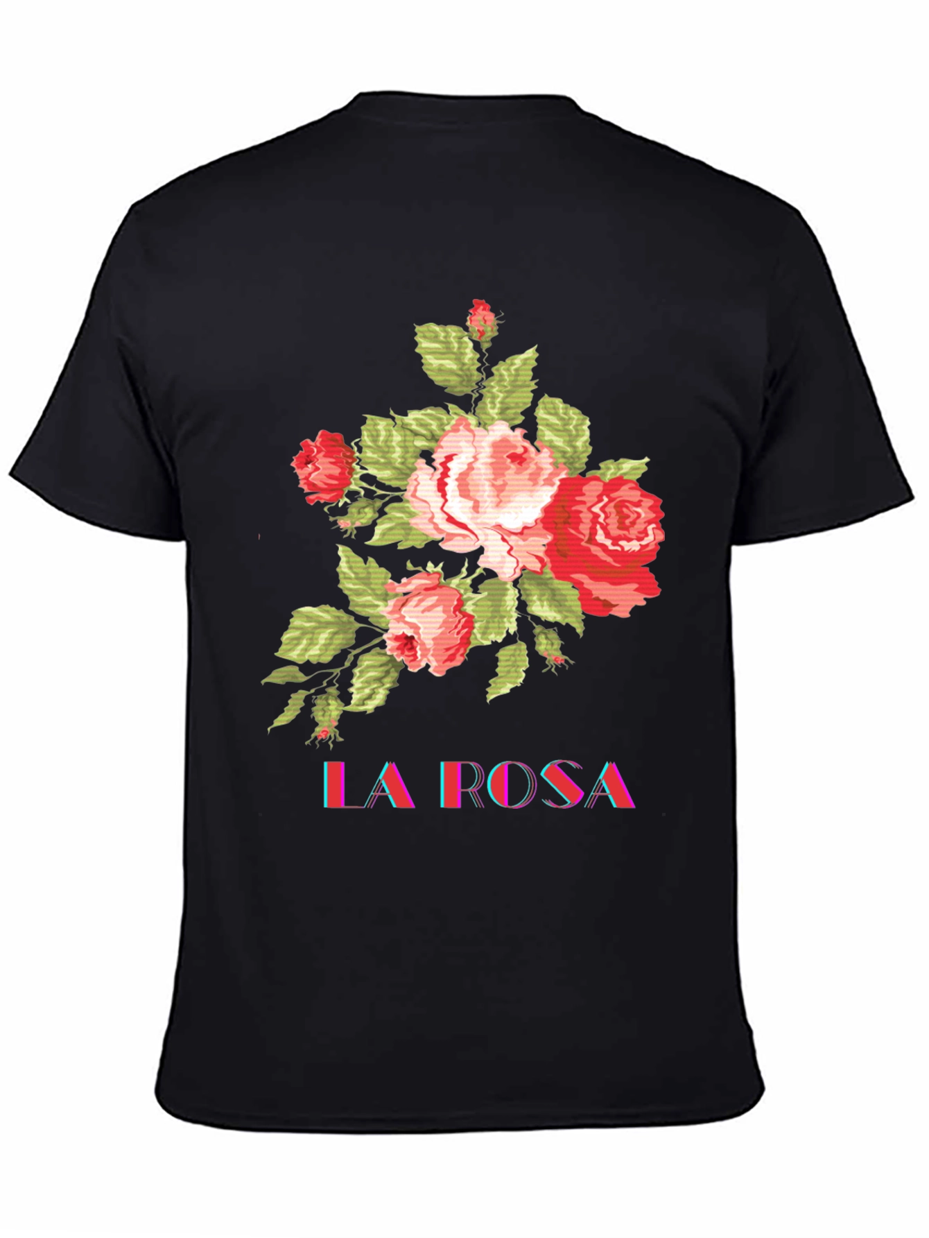 La Rosa Floral Graphic Tee