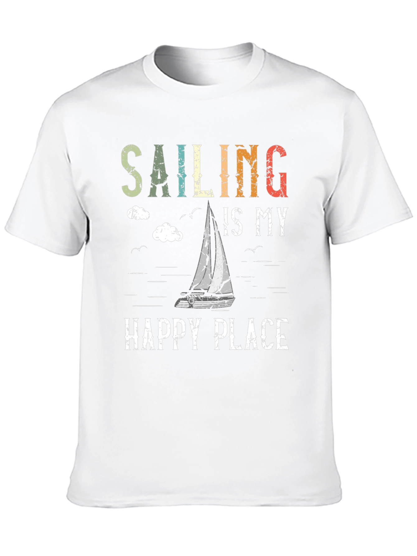 Sailing is My Happy Place Graphic Tee