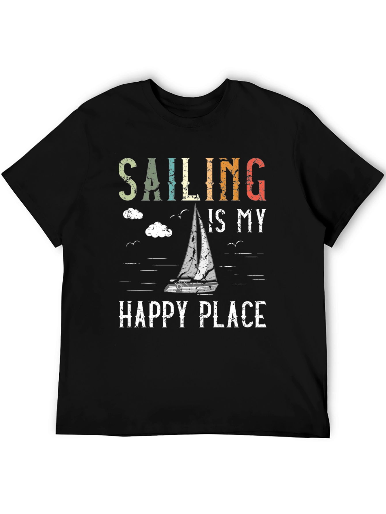 Sailing is My Happy Place Graphic Tee