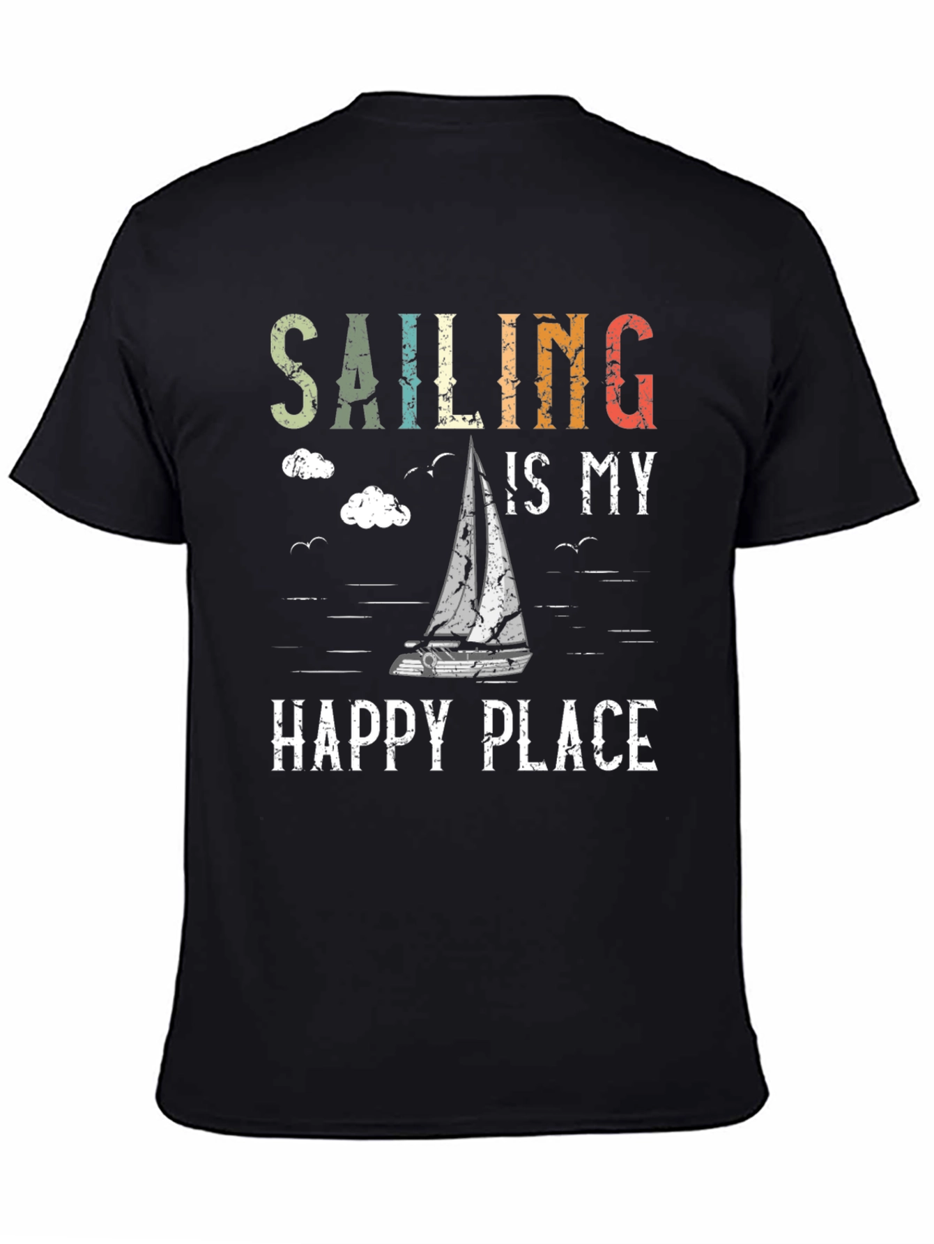 Sailing is My Happy Place Graphic Tee