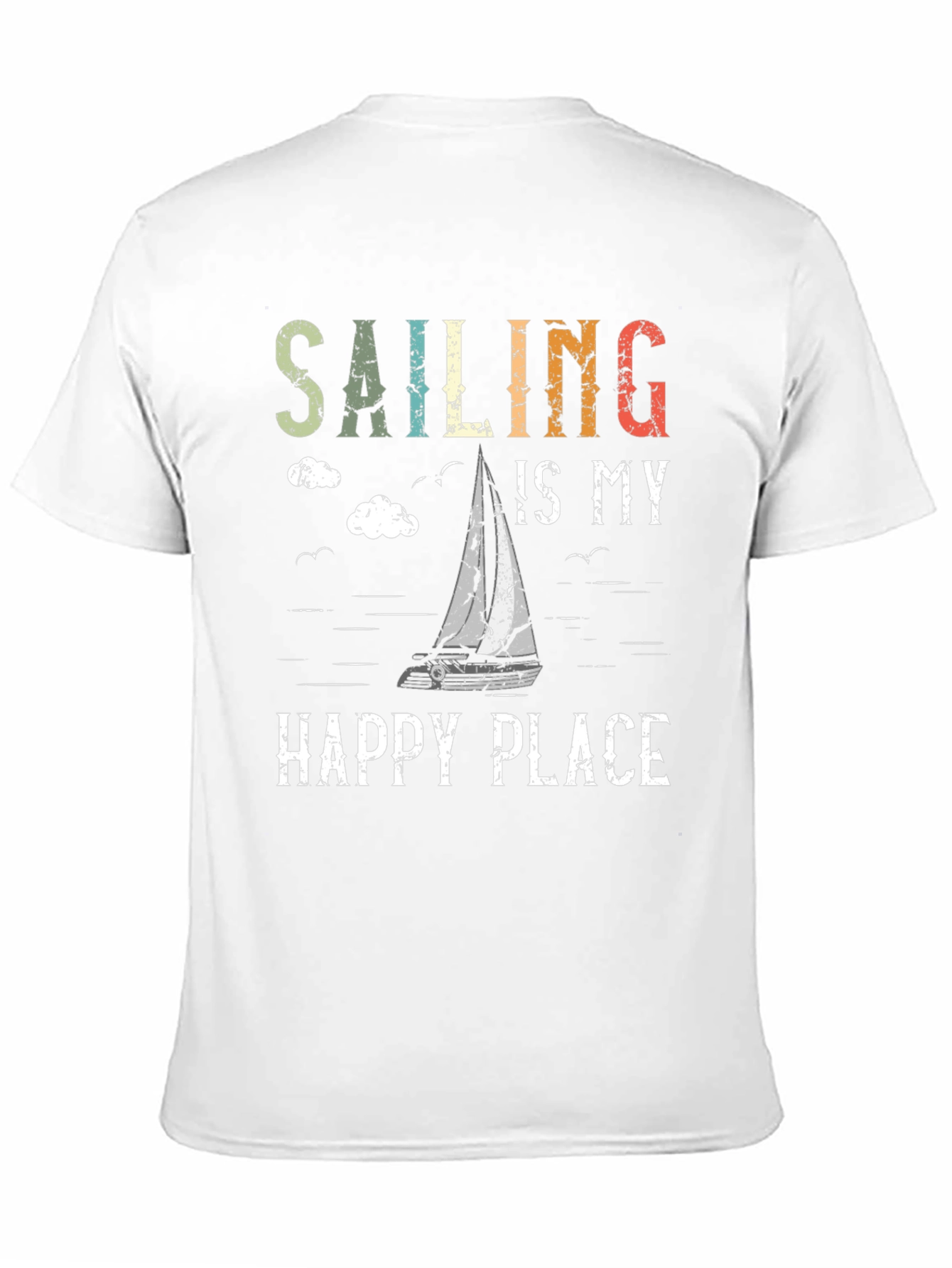 Sailing is My Happy Place Graphic Tee