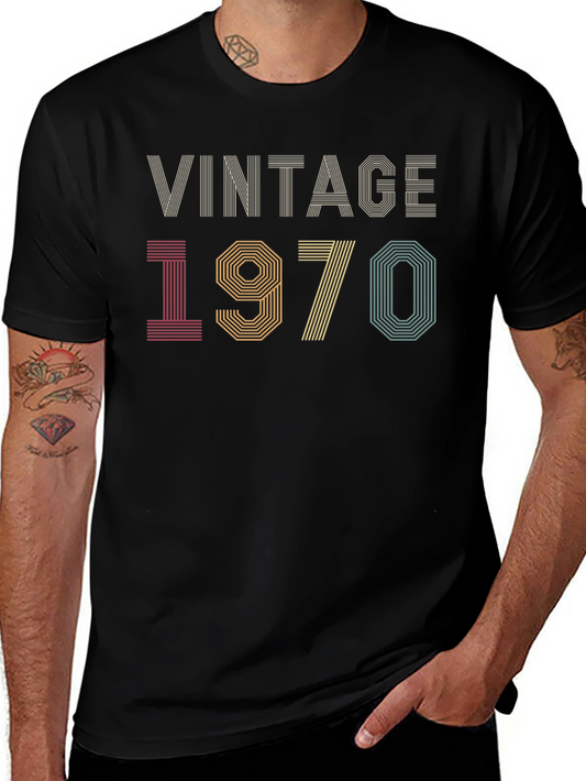 Vintage 1970 Graphic Tee - Retro Style