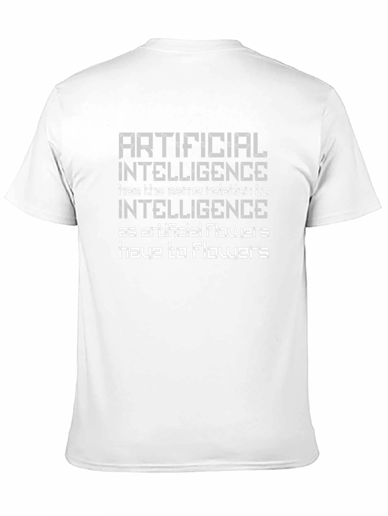 Artificial Intelligence Humor Graphic T-Shirt