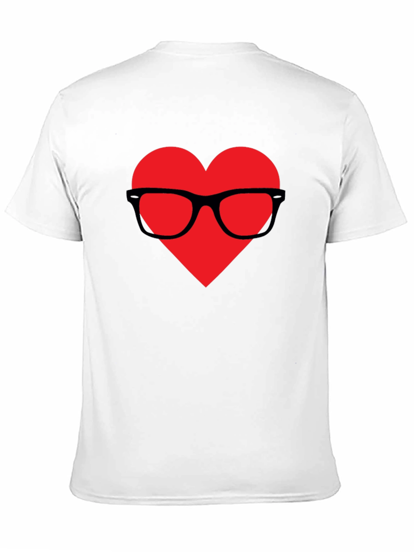 Geeky Heart T-Shirt - Love Nerds