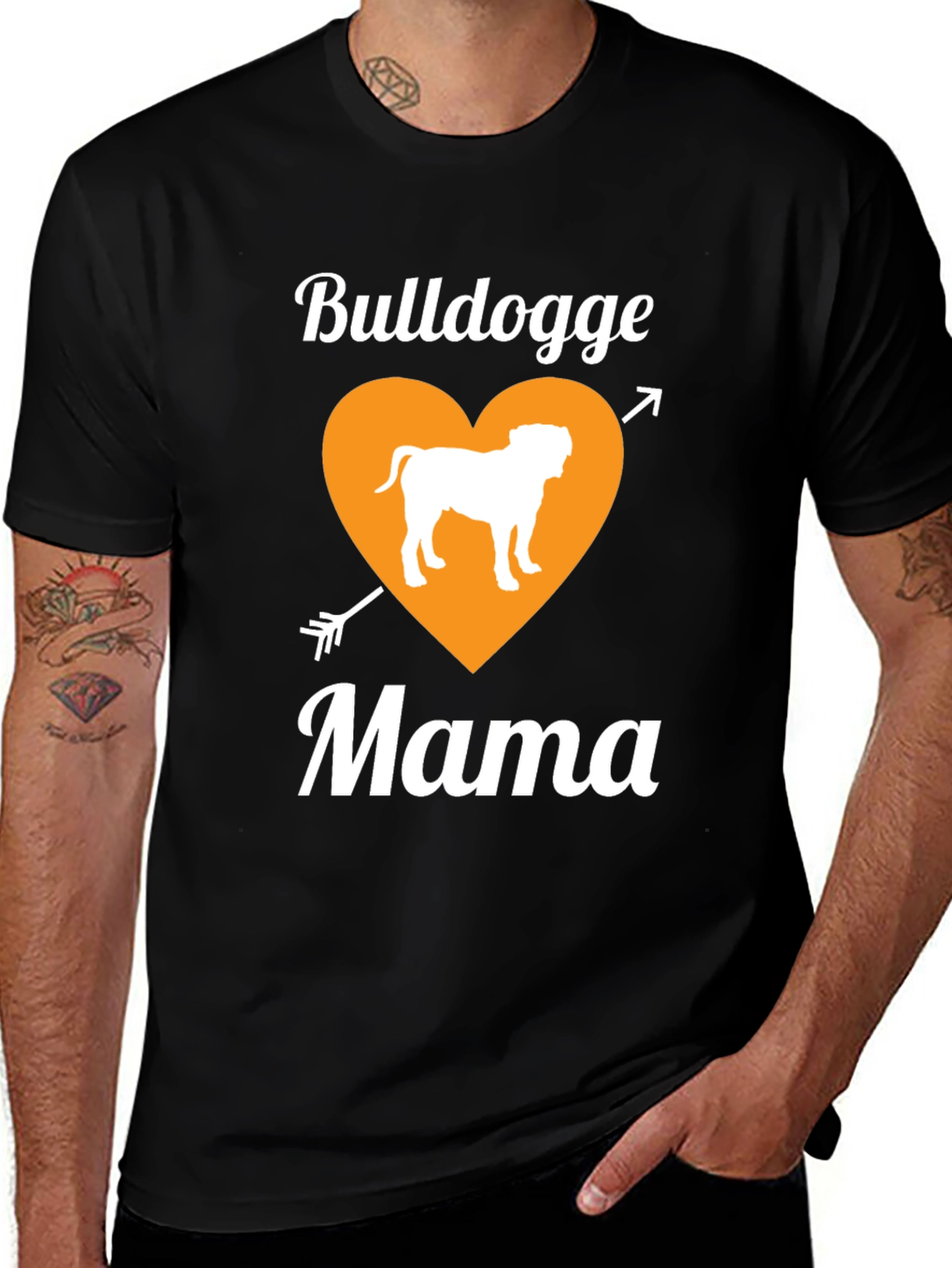Bulldogge Mama T-Shirt - Dog Lover Gift