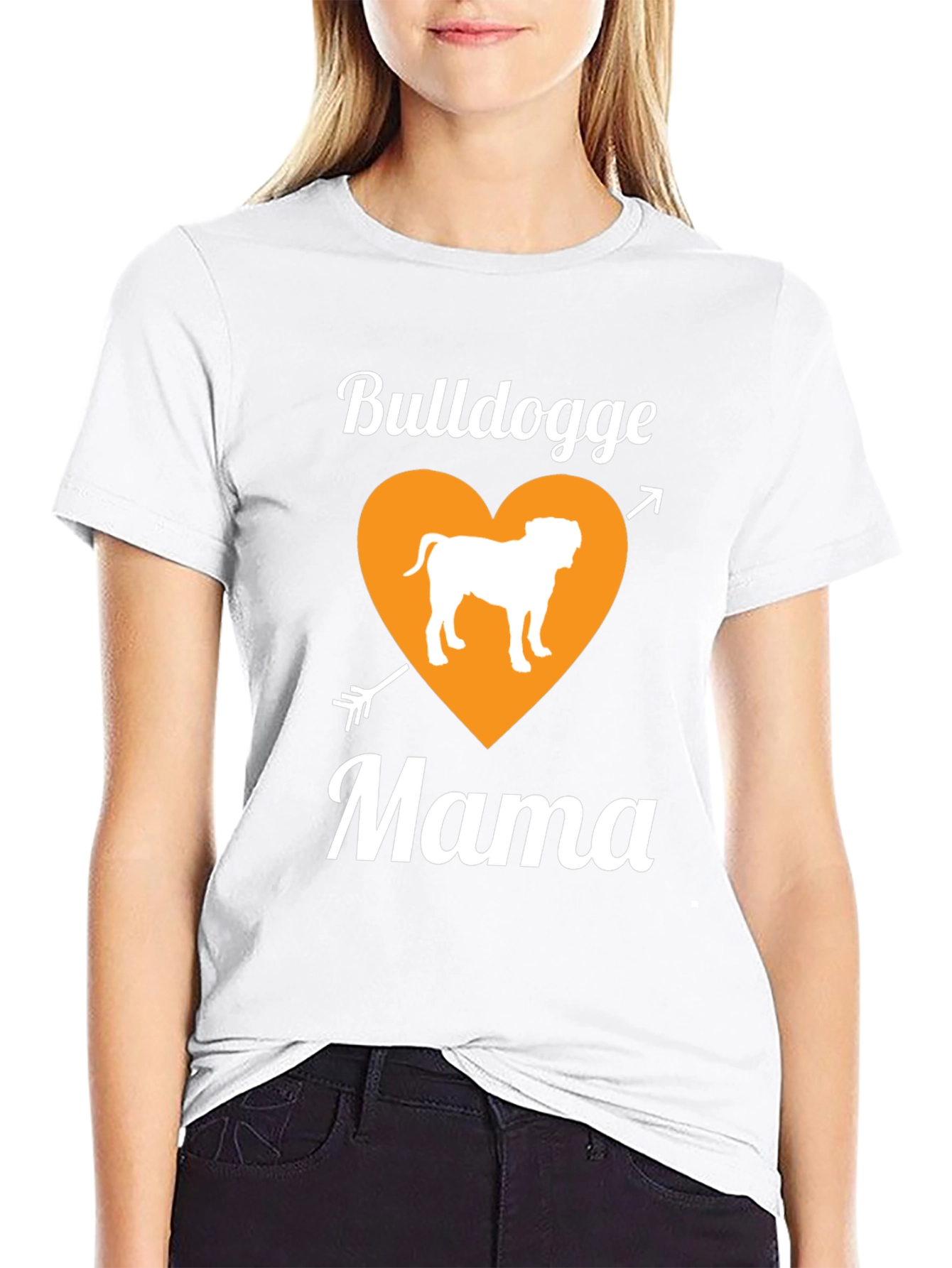Bulldogge Mama T-Shirt - Dog Lover Gift
