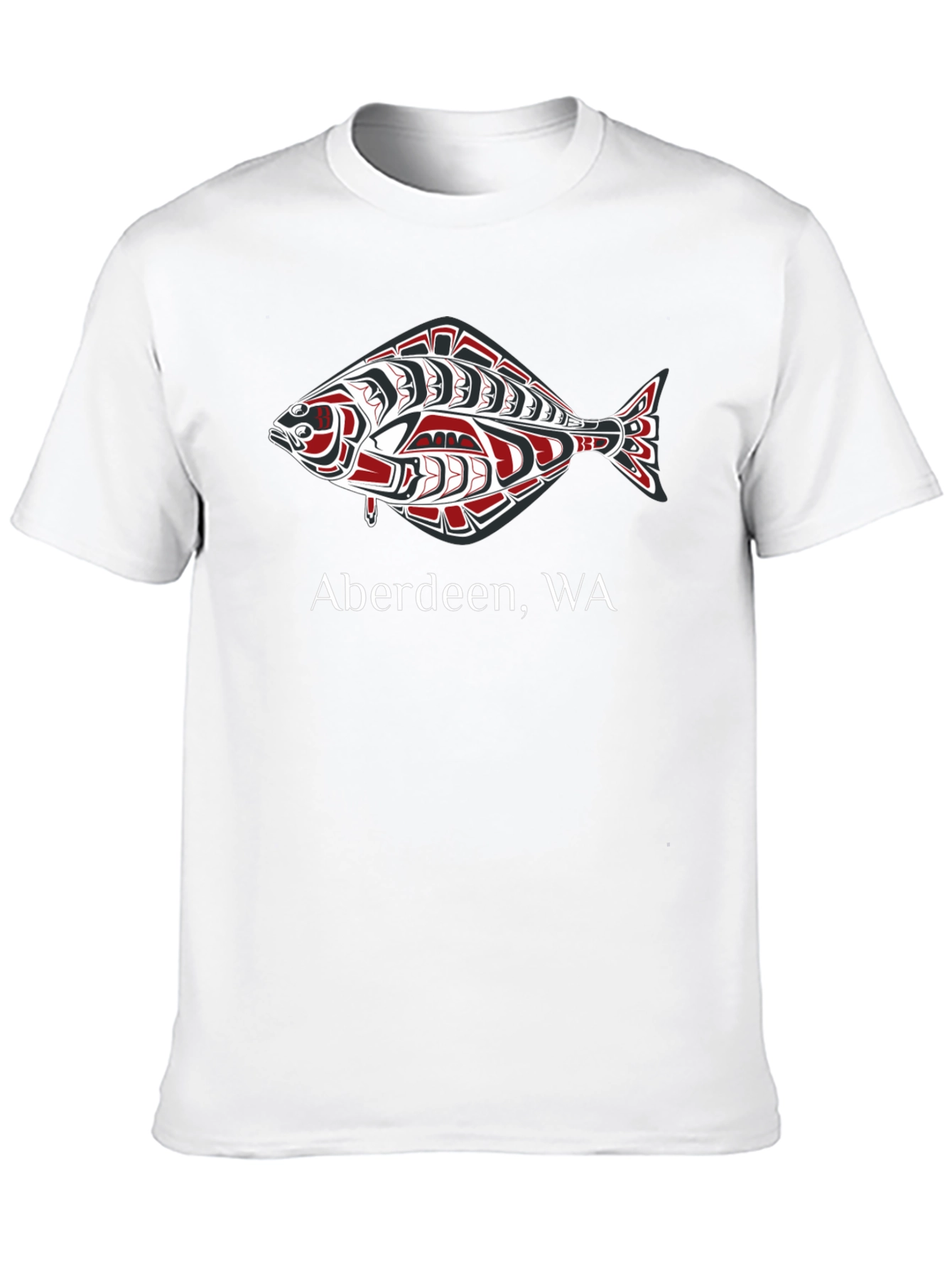 Aberdeen WA Fish Graphic T-Shirt