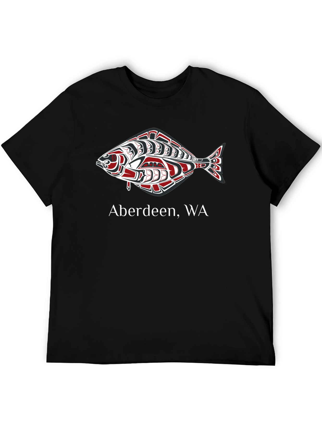 Aberdeen WA Fish Graphic T-Shirt