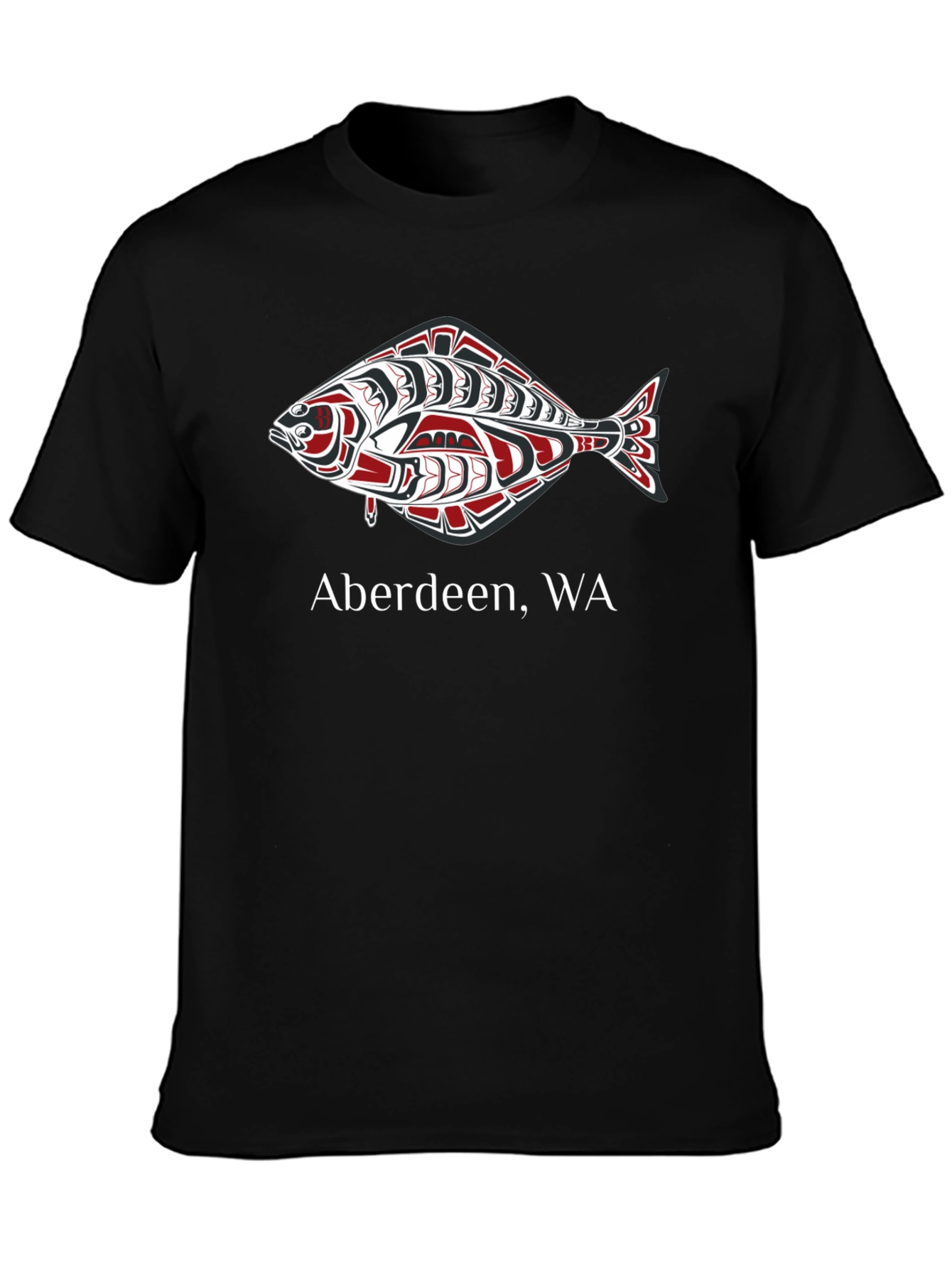 Aberdeen WA Fish Graphic T-Shirt