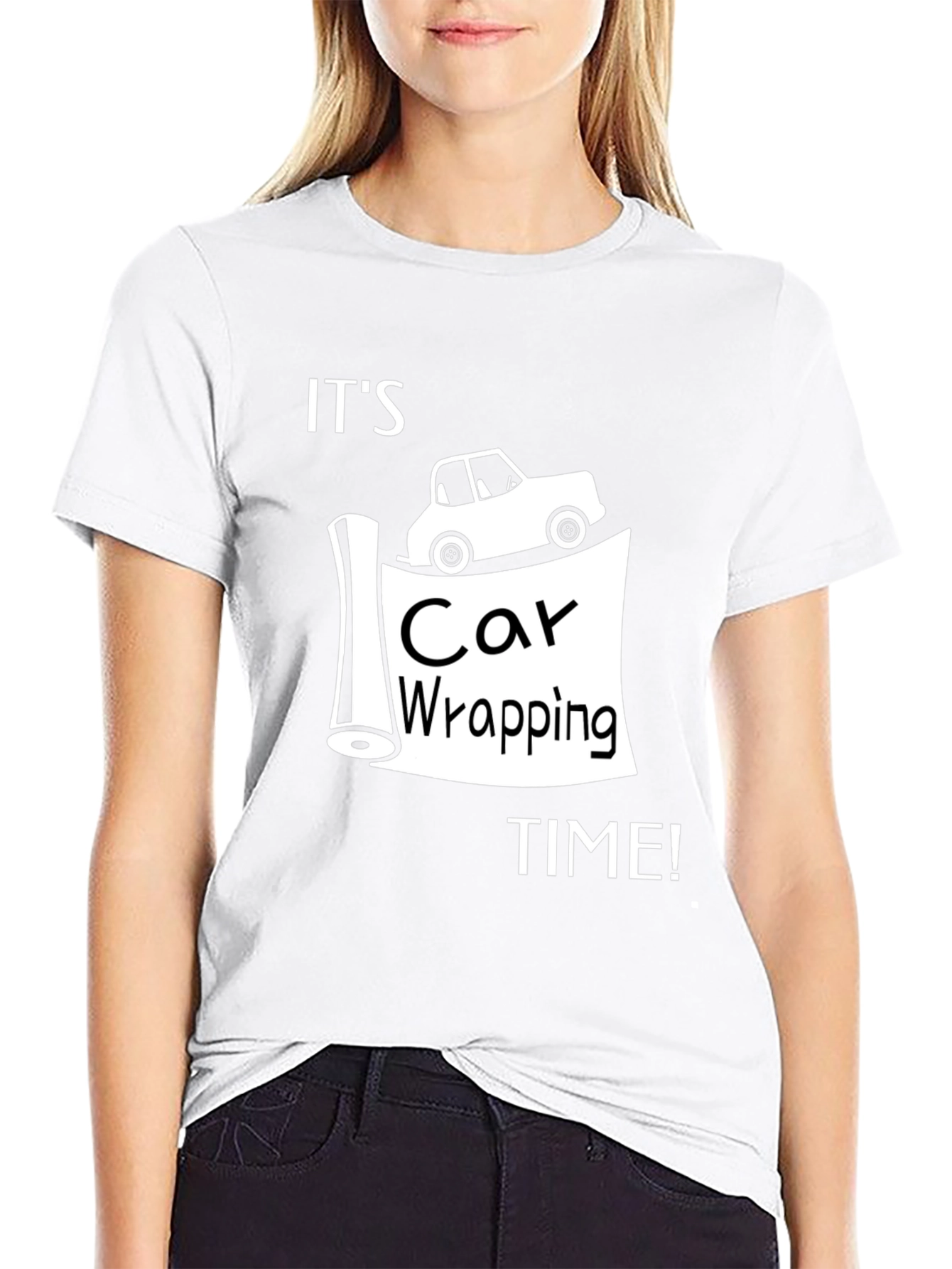 Its Car Wrapping Time T-Shirt - Automotive Graphic Tee