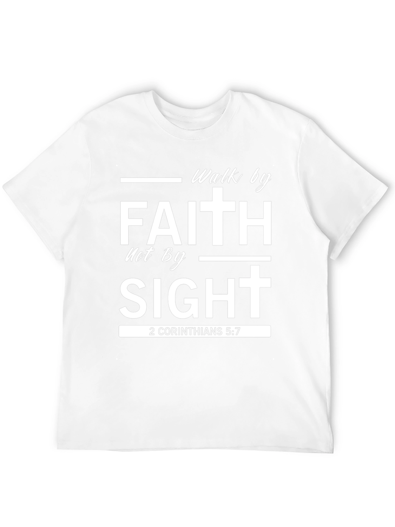 Walk By Faith T-Shirt - Christian Apparel