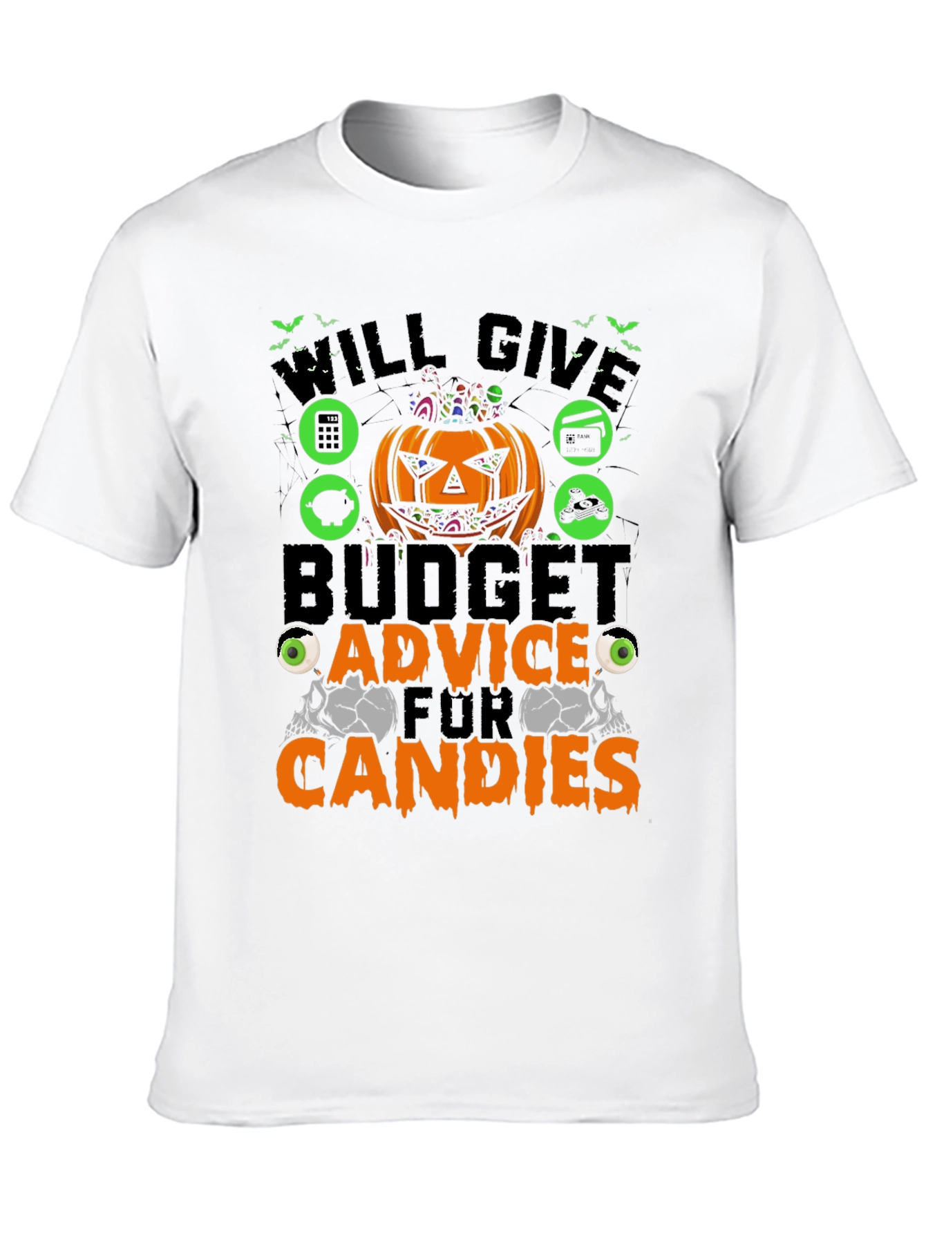 Budget Advice for Candies Halloween Black T-Shirt