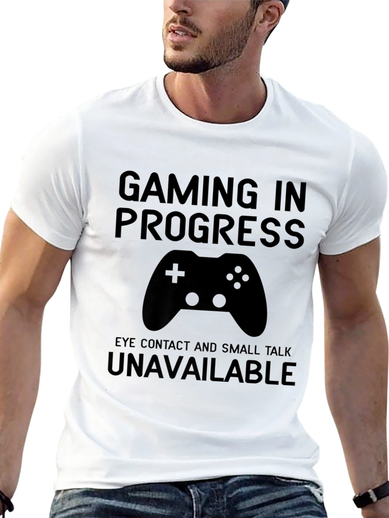 Gaming in Progress T-Shirt - Gamer Novelty Tee