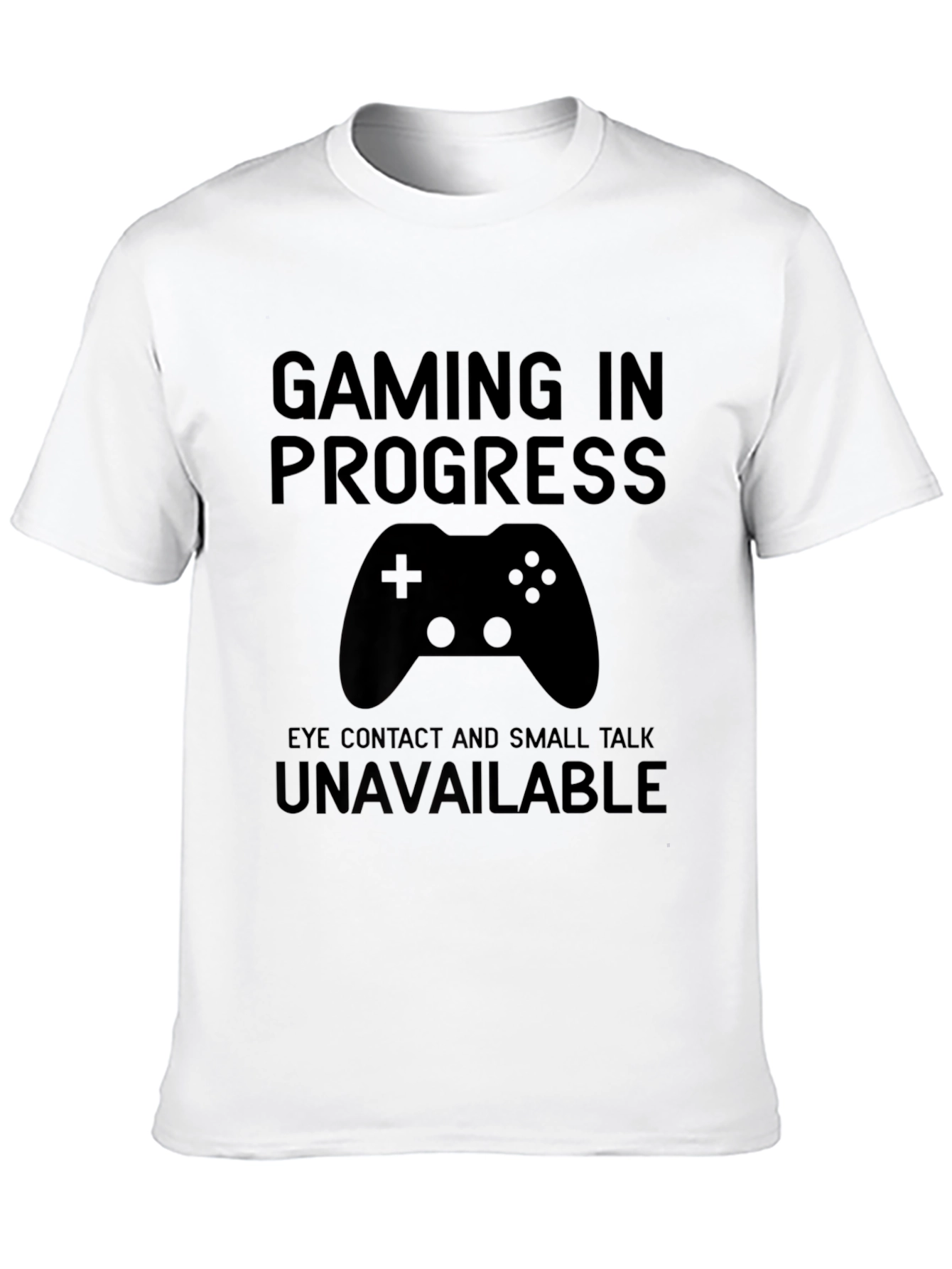 Gaming in Progress T-Shirt - Gamer Novelty Tee