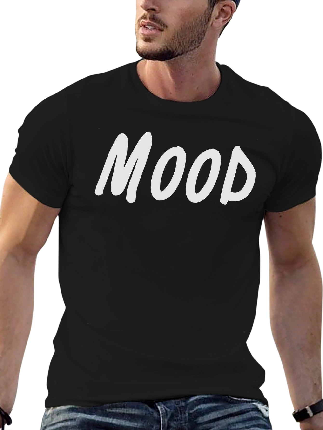 Mood Graphic Tee - Casual Style
