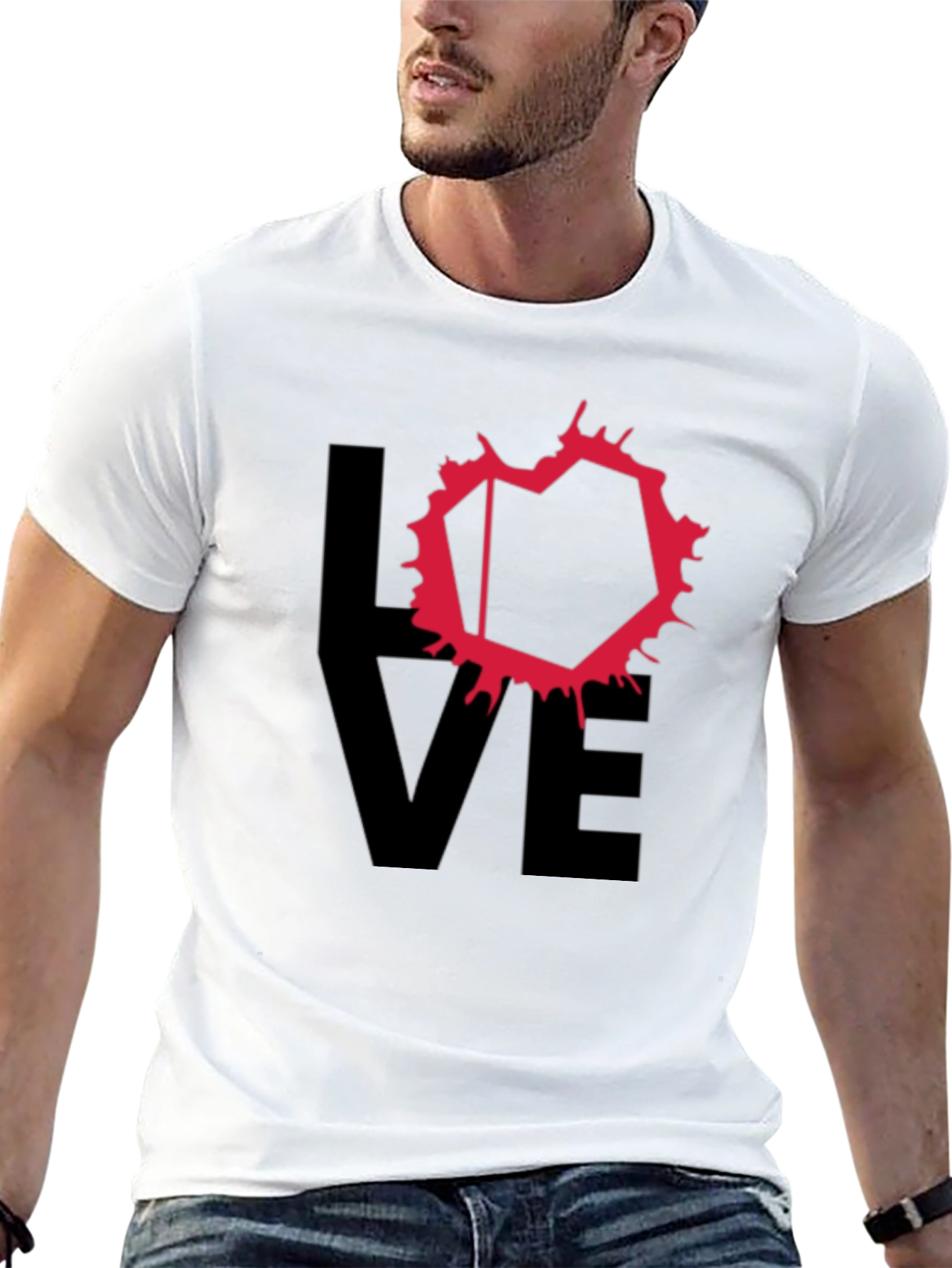 LOVE Graphic Tee - Stylish Casual Wear