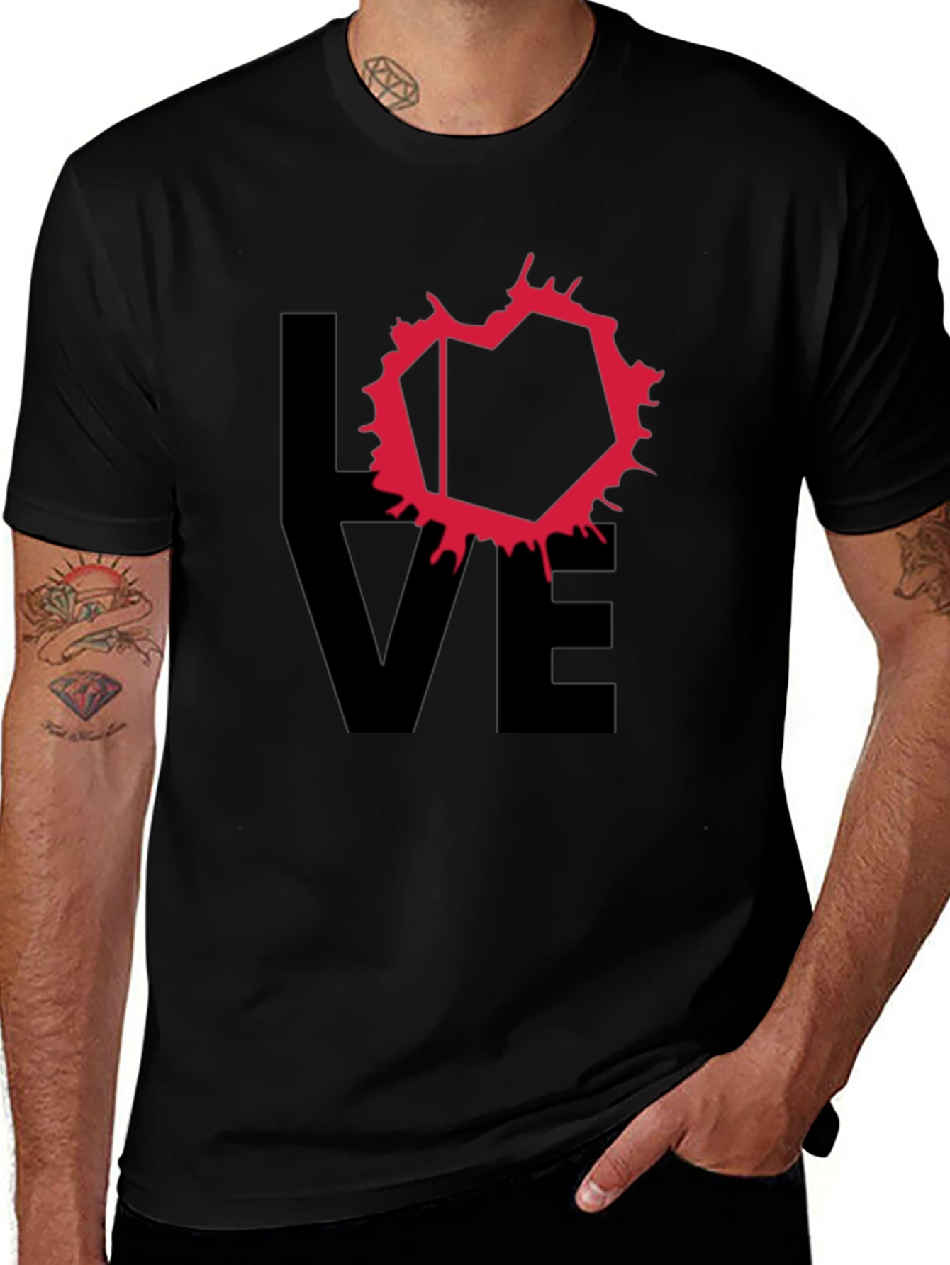 LOVE Graphic Tee - Stylish Casual Wear
