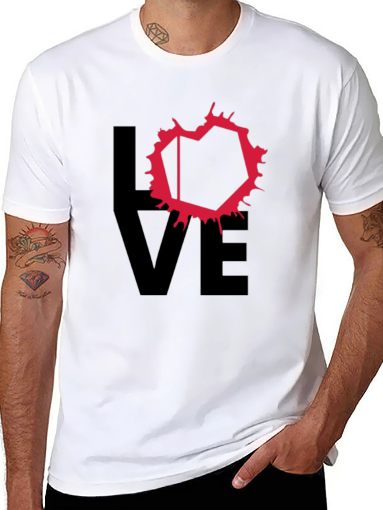 LOVE Graphic Tee - Stylish Casual Wear