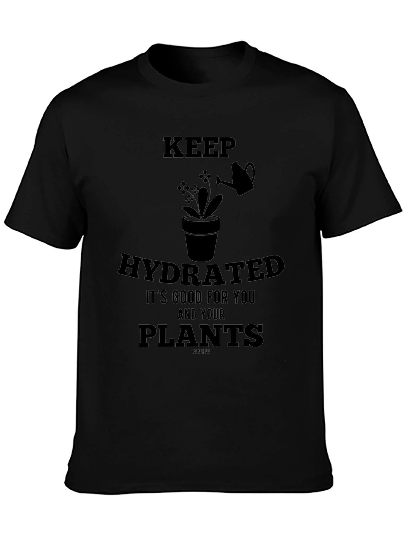 Keep Hydrated Plants Graphic T-Shirt