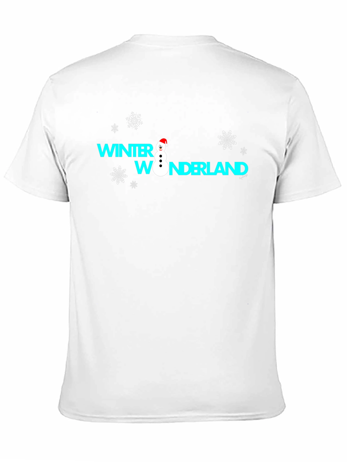 Winter Wonderland Graphic Tee - Black