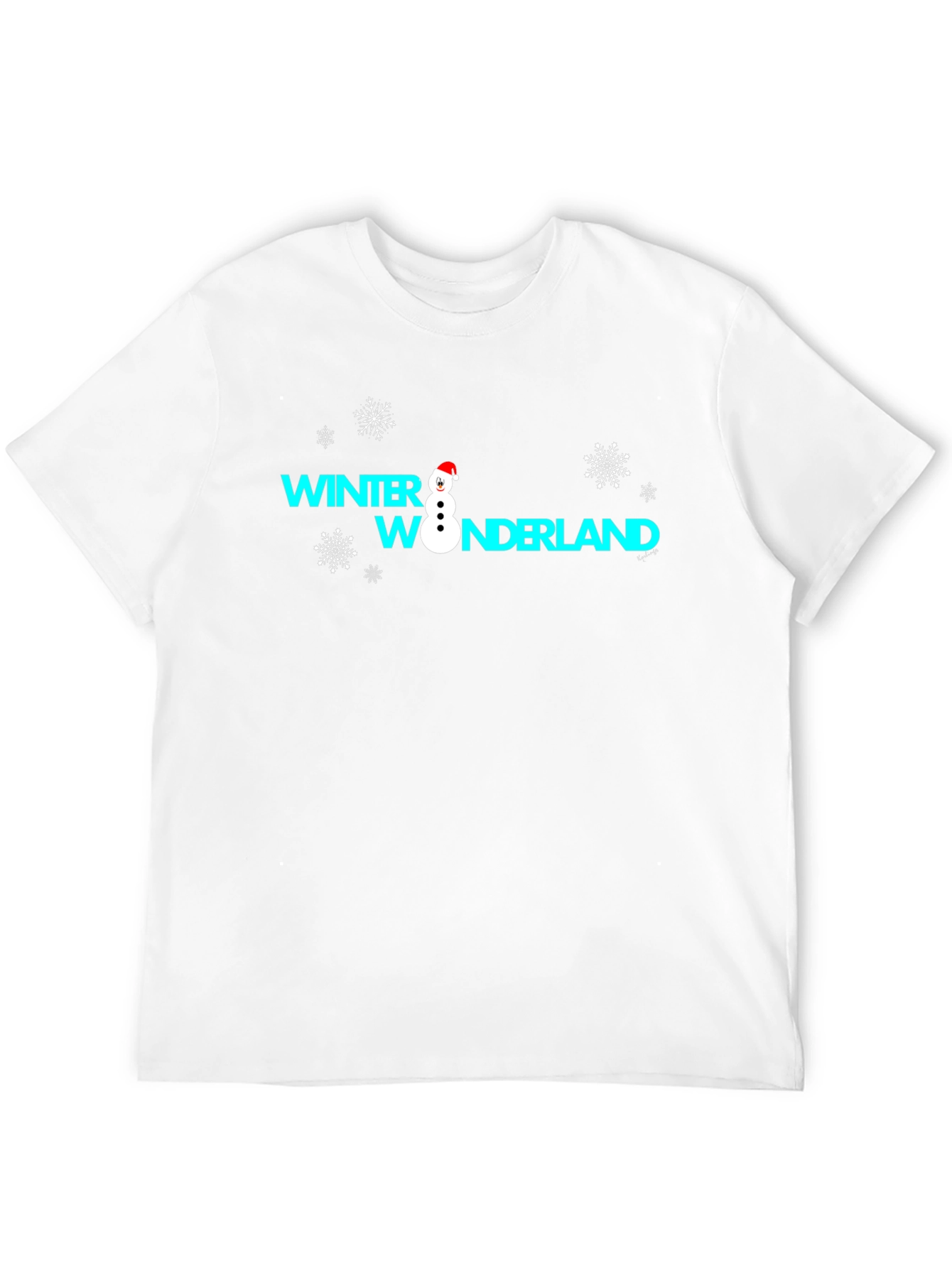 Winter Wonderland Graphic Tee - Black