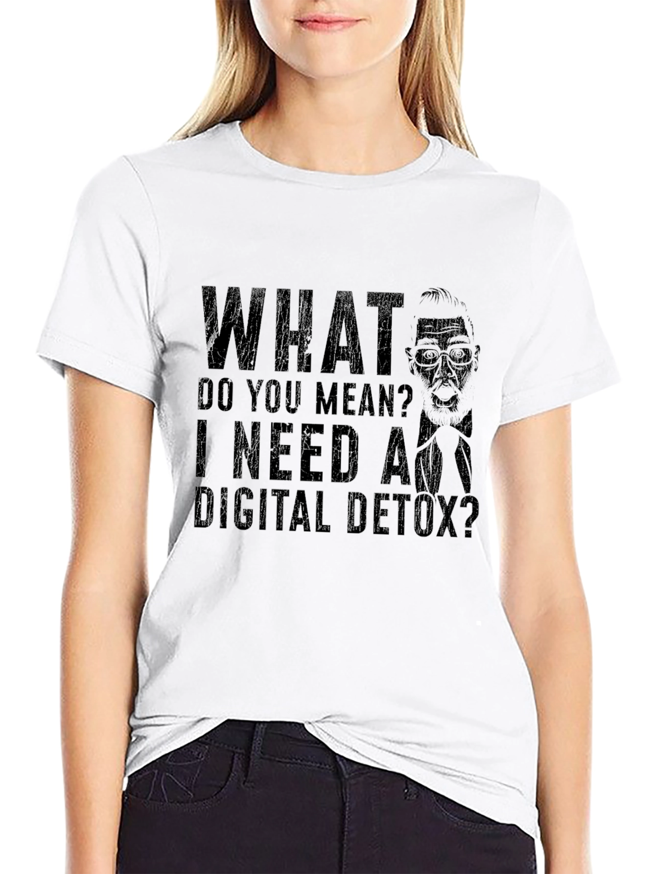Digital Detox T-Shirt - Sarcastic Graphic Tee