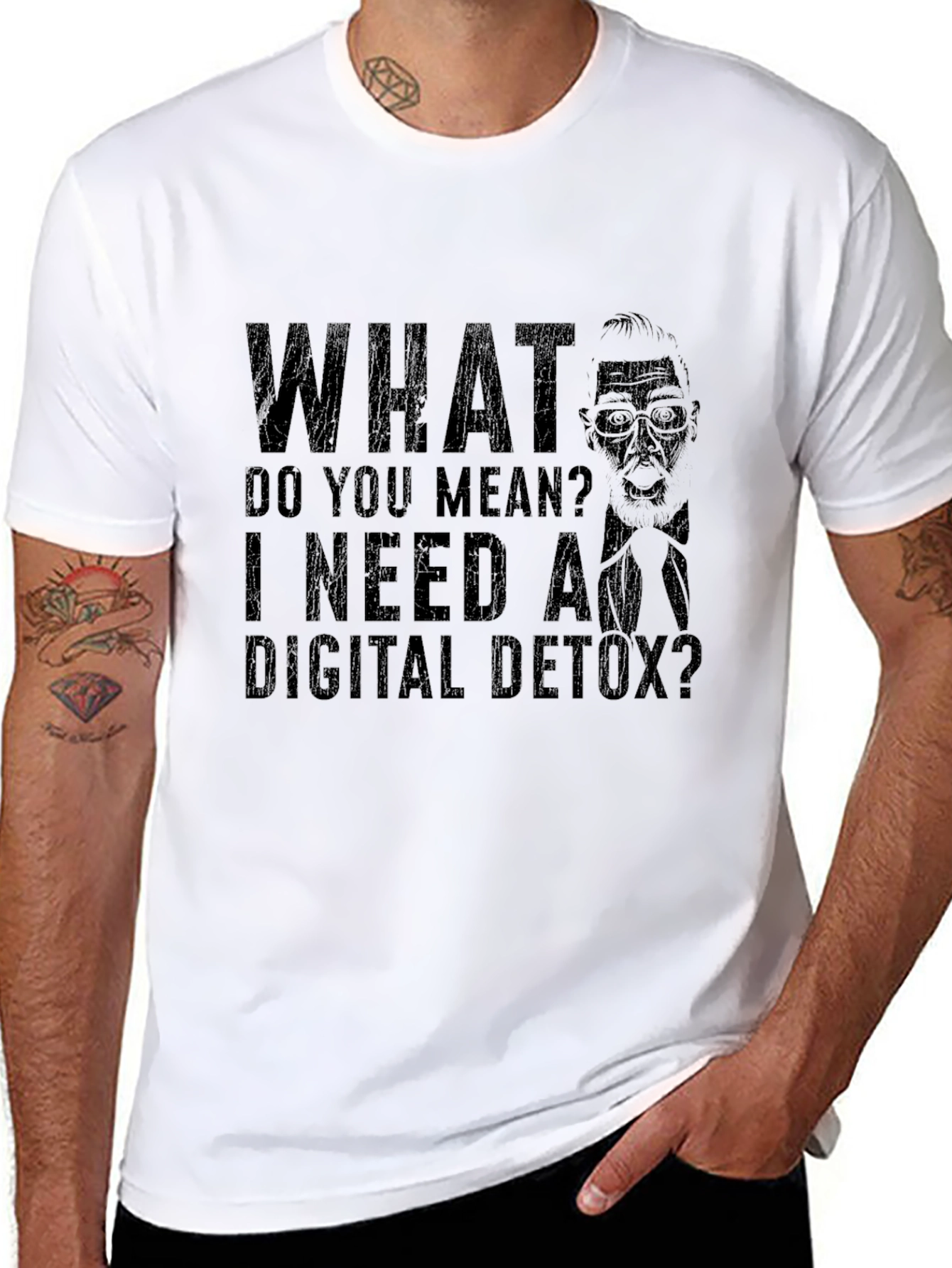 Digital Detox T-Shirt - Sarcastic Graphic Tee