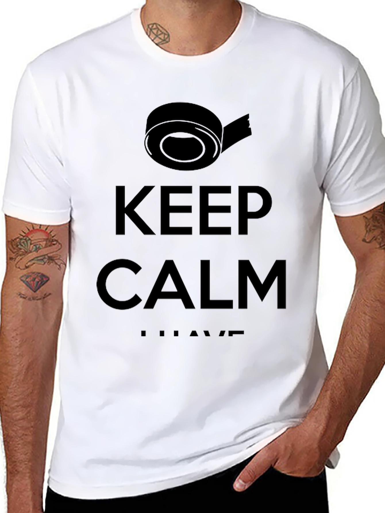 Keep Calm I Have Tape Funny T-Shirt