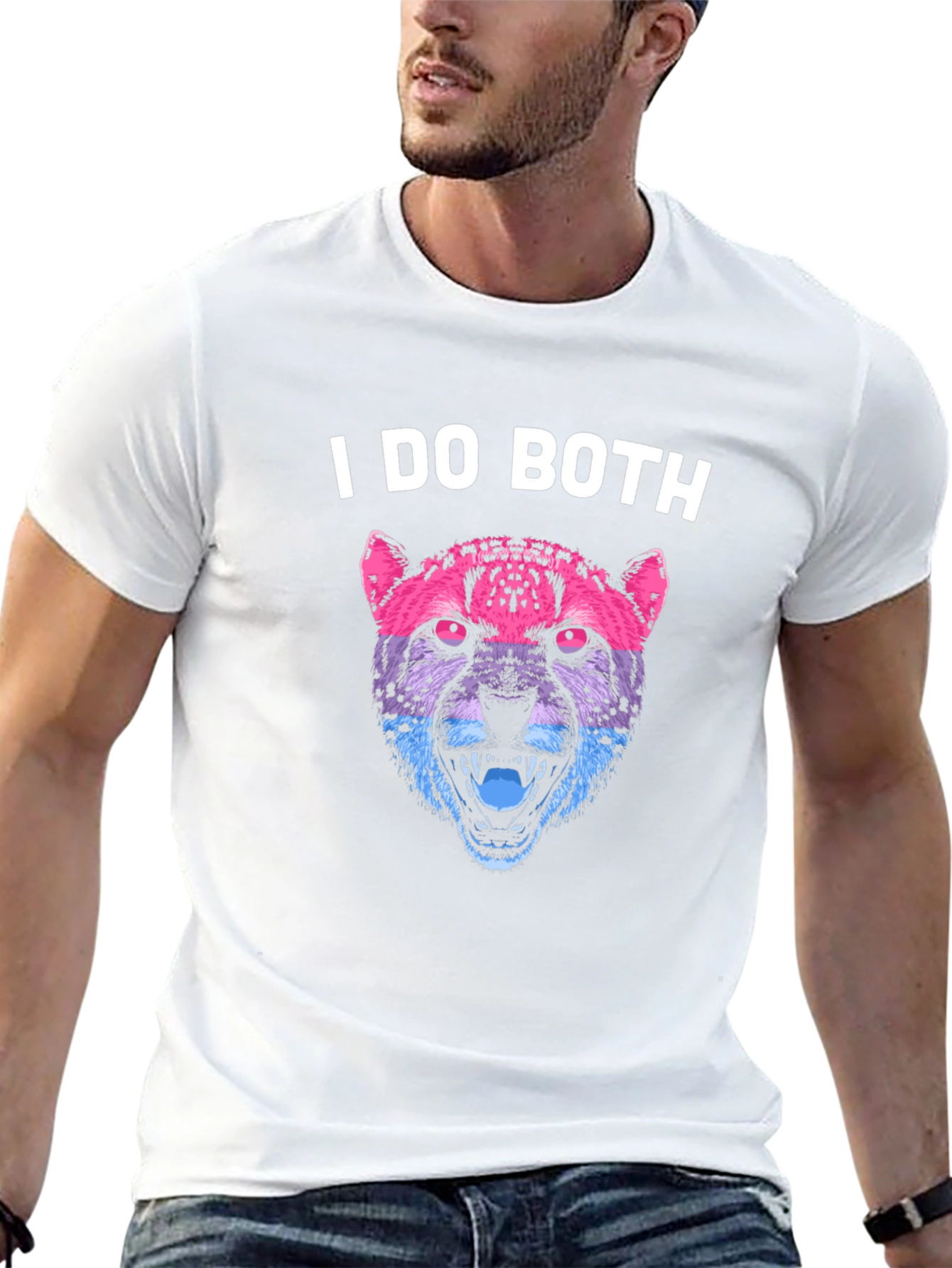 I Do Both Cheetah T-Shirt