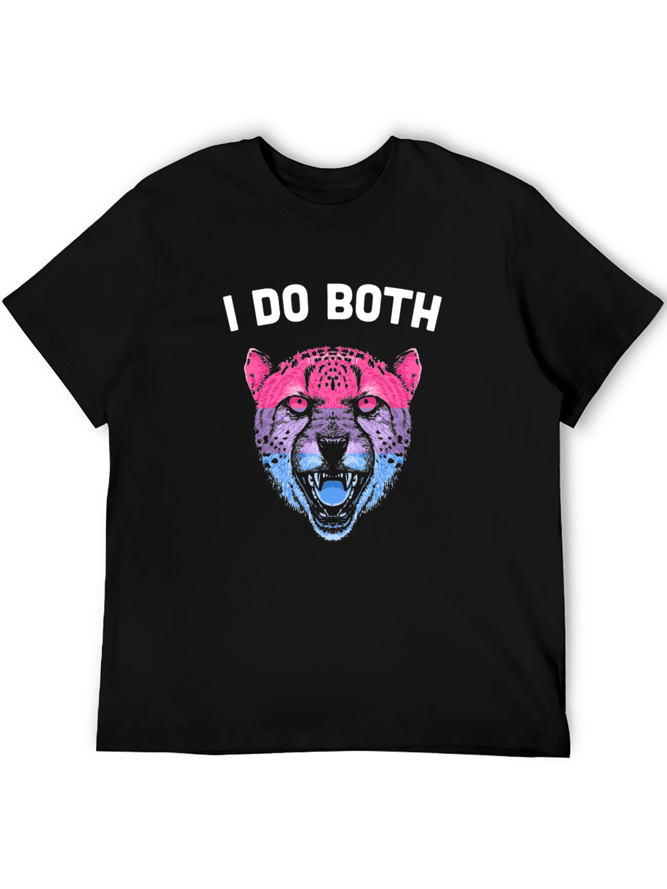 I Do Both Cheetah T-Shirt